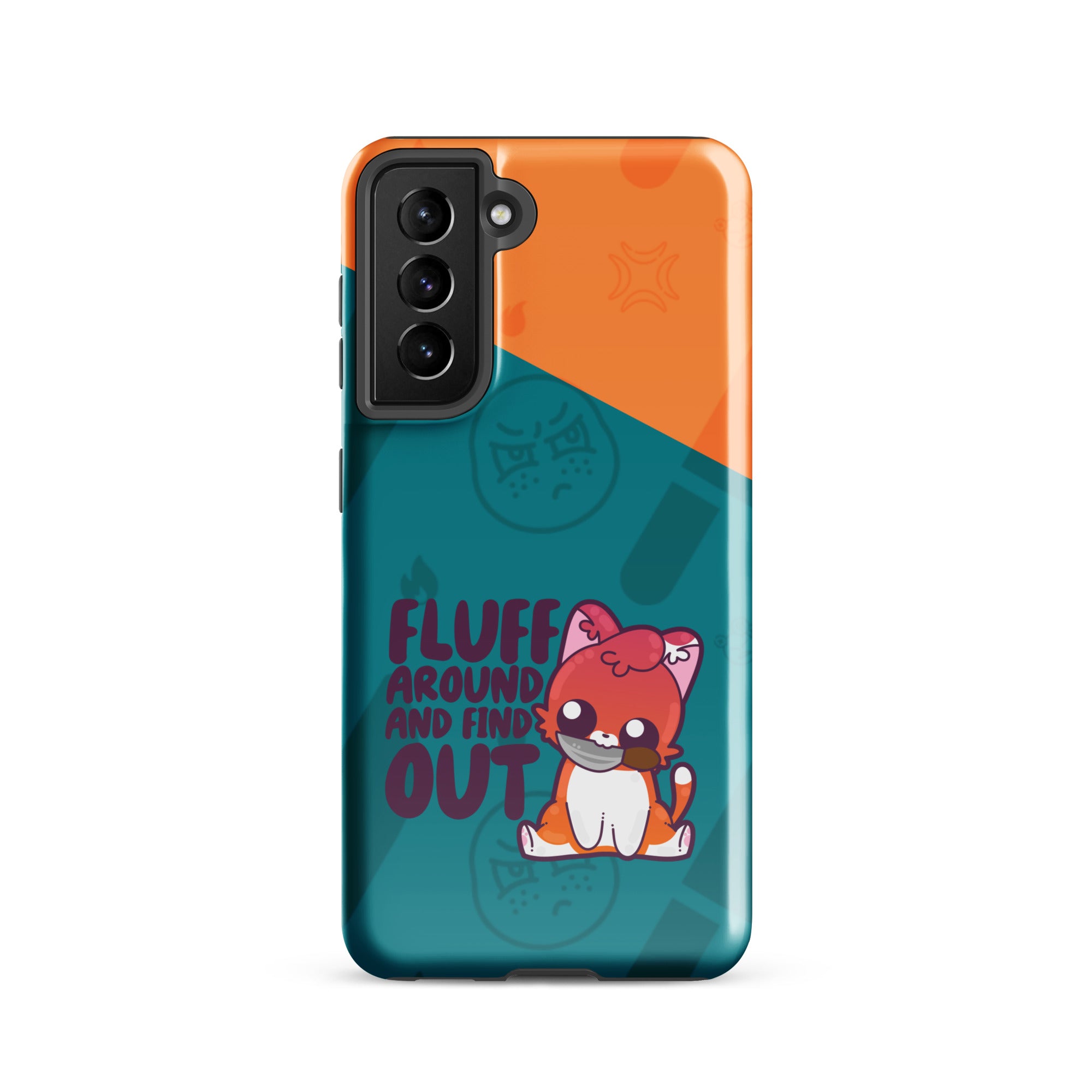FLUFF AROUND W/BACKGROUND - Tough case for Samsung®