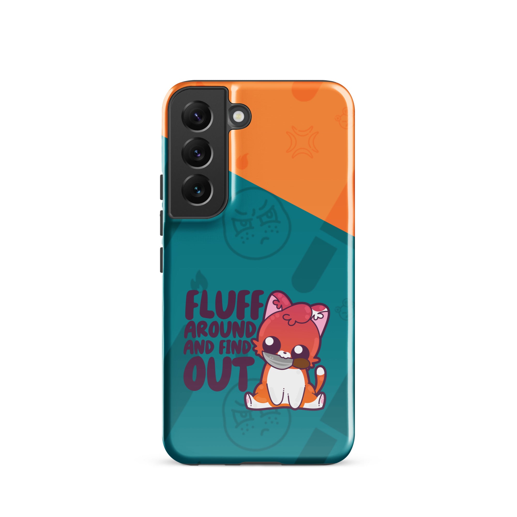 FLUFF AROUND W/BACKGROUND - Tough case for Samsung®