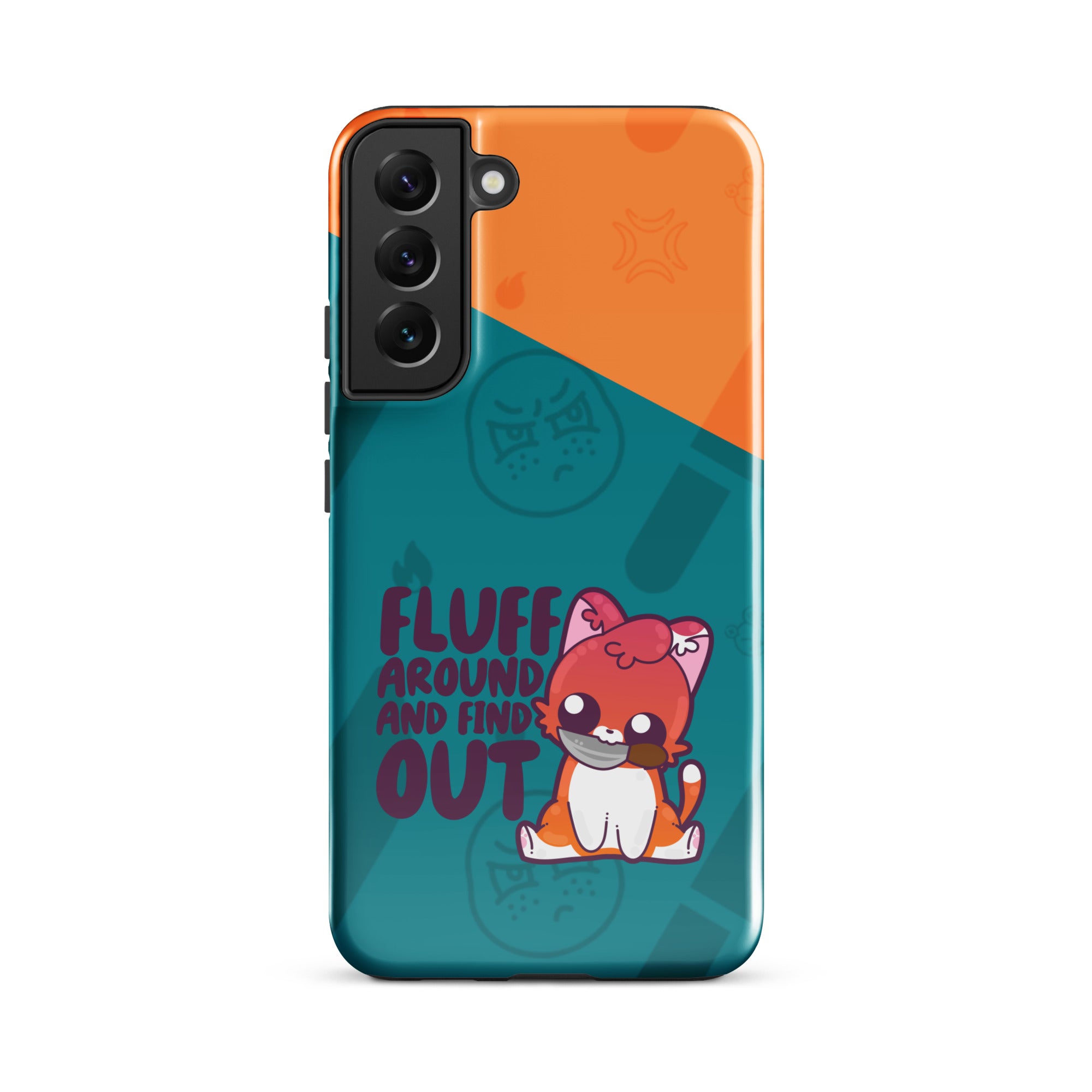 FLUFF AROUND W/BACKGROUND - Tough case for Samsung®