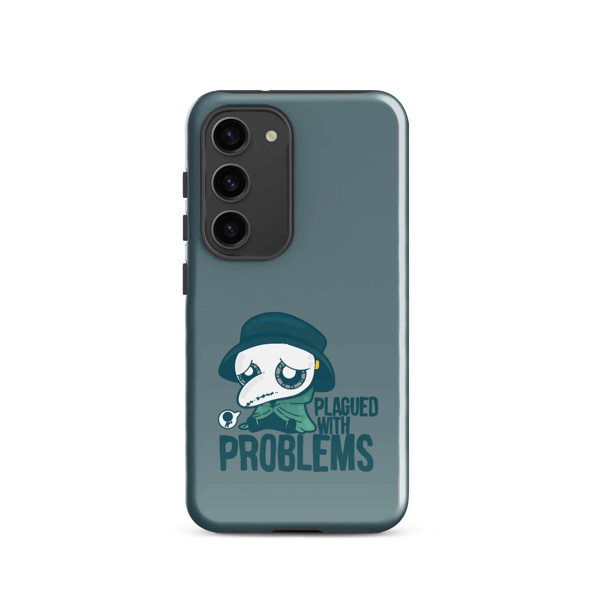 PLAGUED WITH PROBLEMS - Tough case for Samsung®