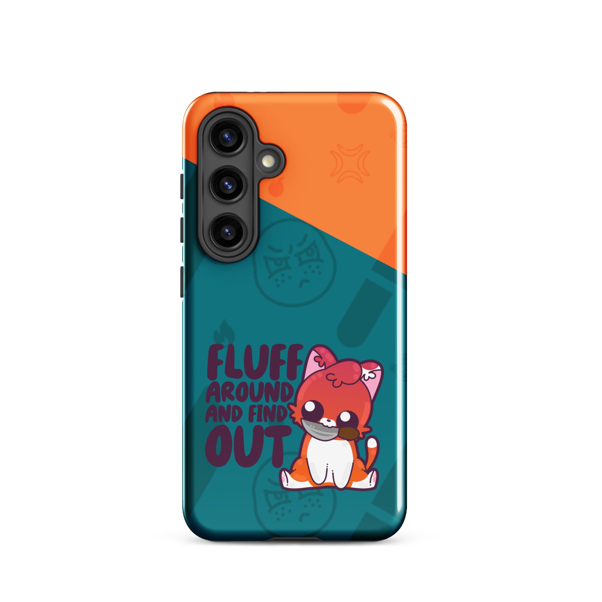 FLUFF AROUND W/BACKGROUND - Tough case for Samsung®