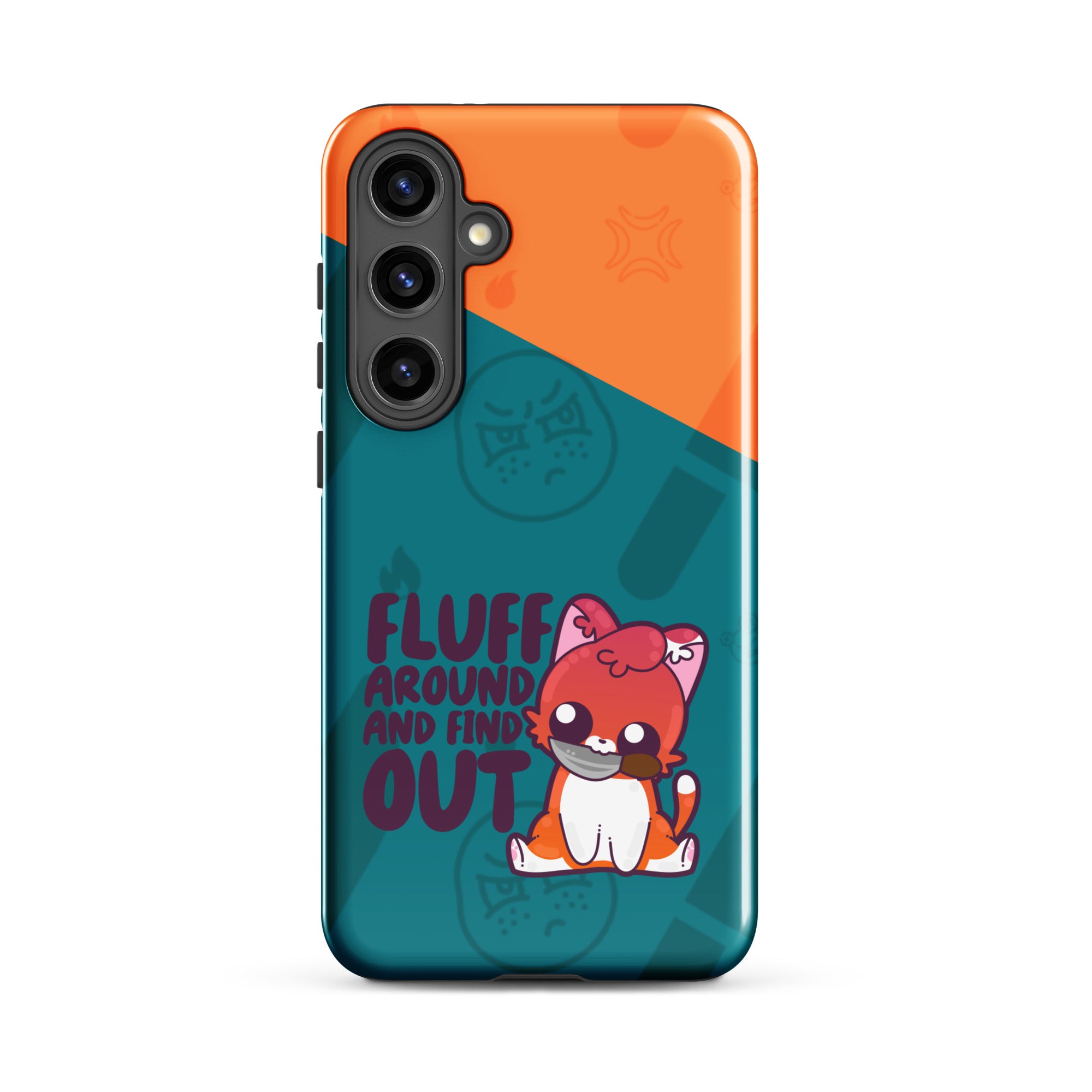 FLUFF AROUND W/BACKGROUND - Tough case for Samsung®