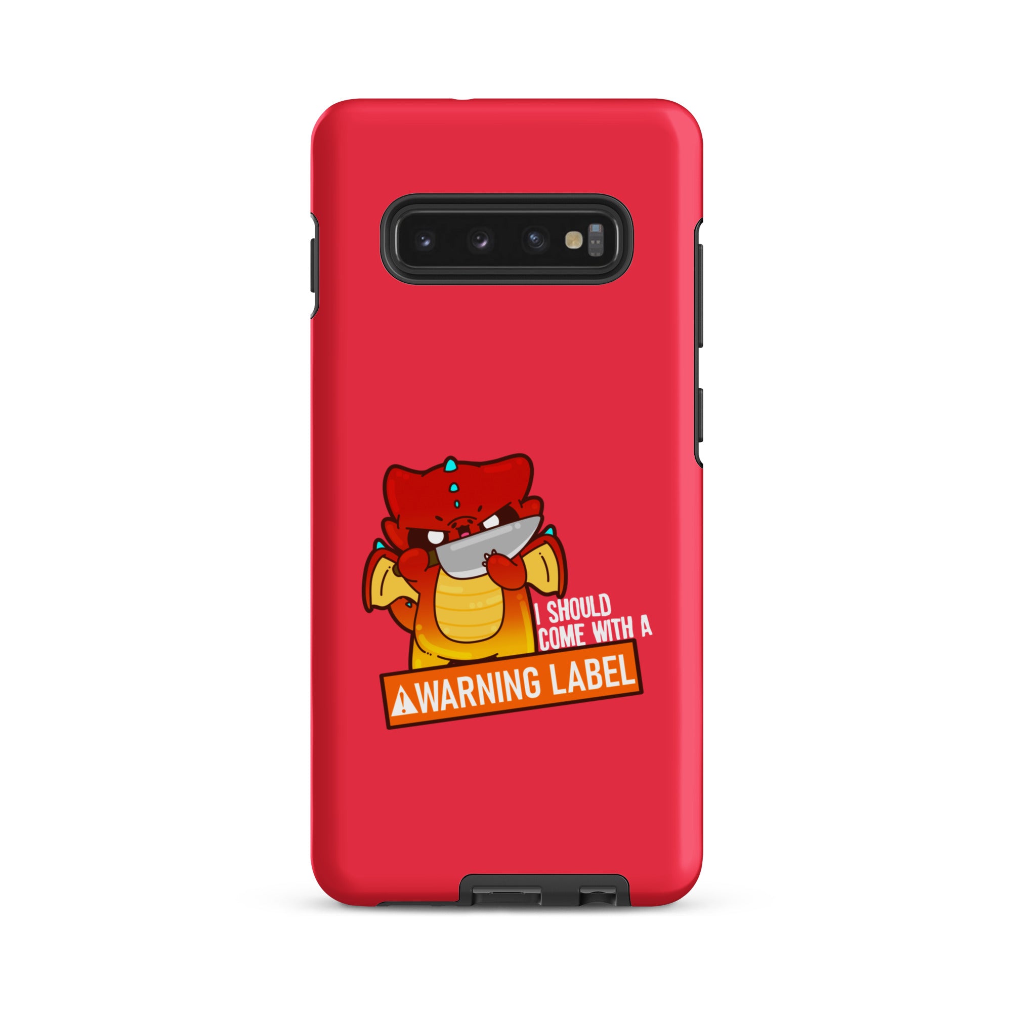 I SHOULD COME WITH A WARNING LABEL - Tough case for Samsung® - ChubbleGumLLC