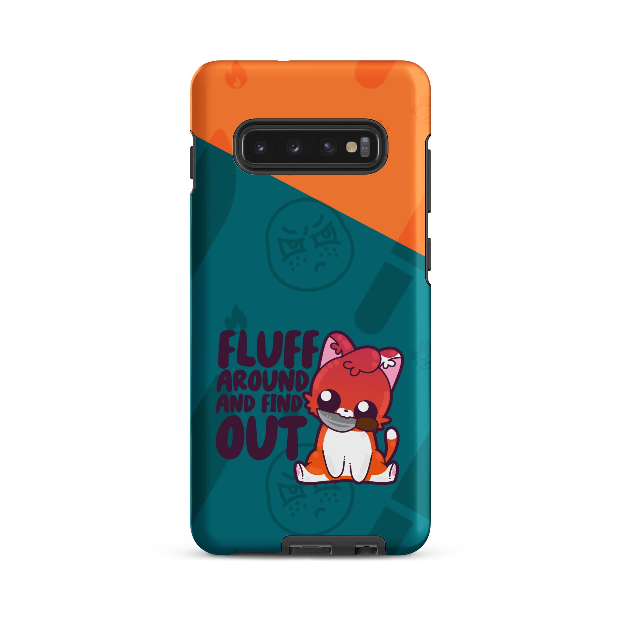 FLUFF AROUND W/BACKGROUND - Tough case for Samsung®