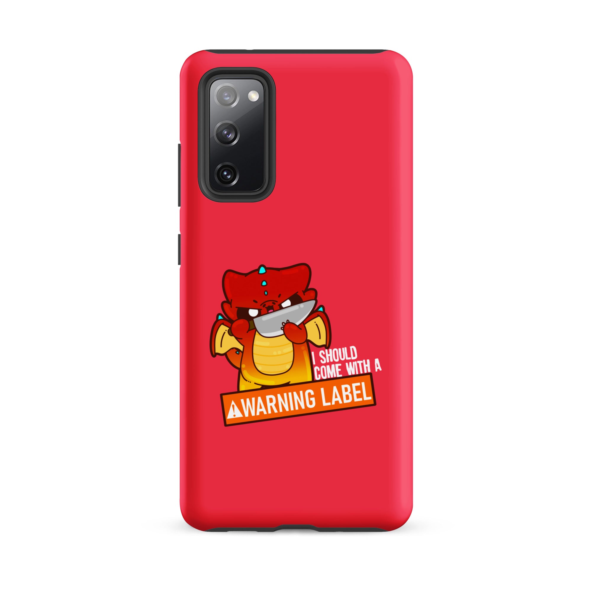 I SHOULD COME WITH A WARNING LABEL - Tough case for Samsung® - ChubbleGumLLC