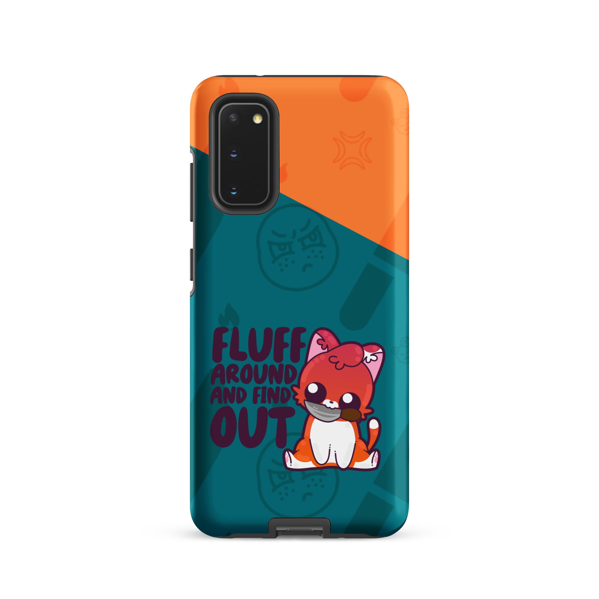 FLUFF AROUND W/BACKGROUND - Tough case for Samsung®