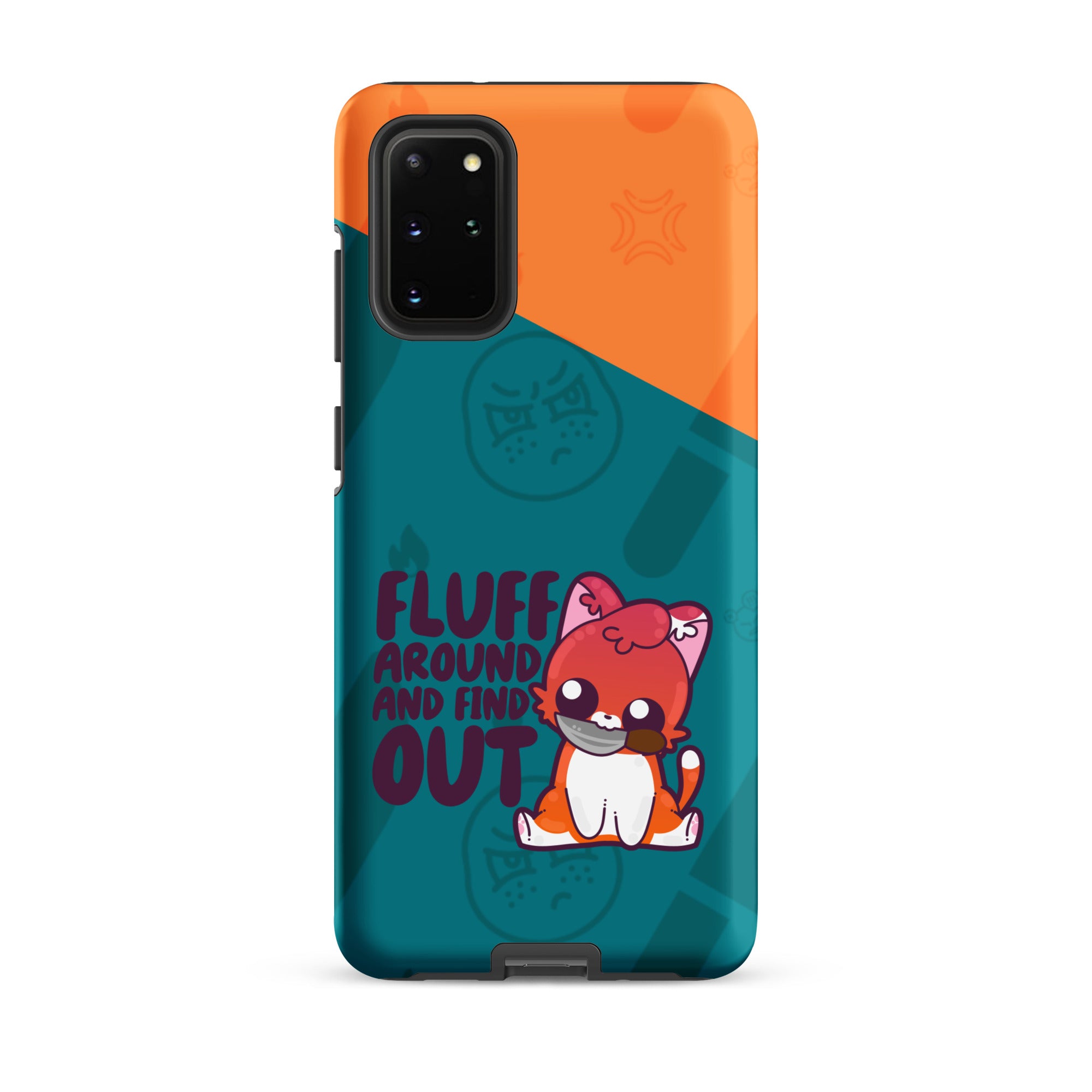 FLUFF AROUND W/BACKGROUND - Tough case for Samsung®