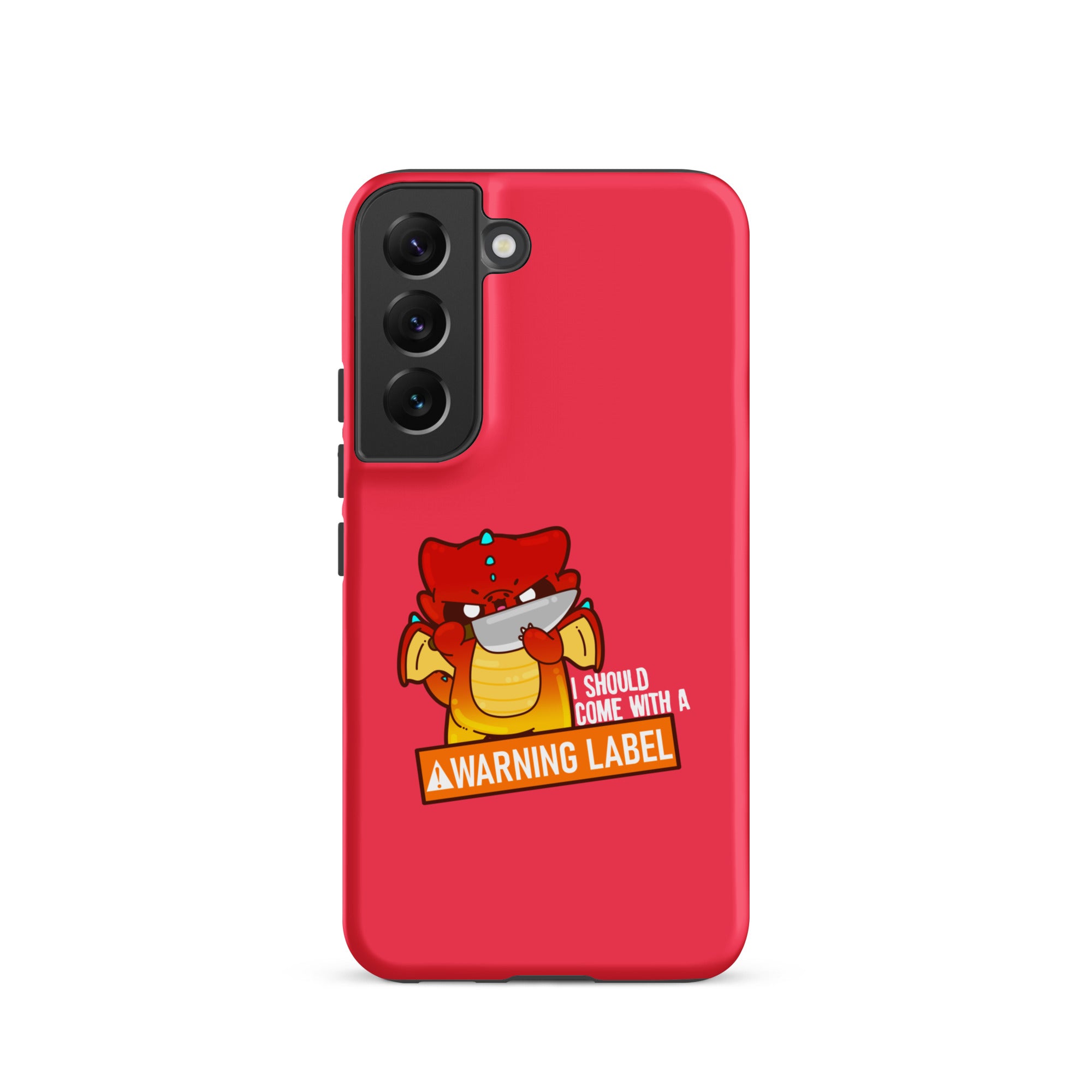 I SHOULD COME WITH A WARNING LABEL - Tough case for Samsung® - ChubbleGumLLC