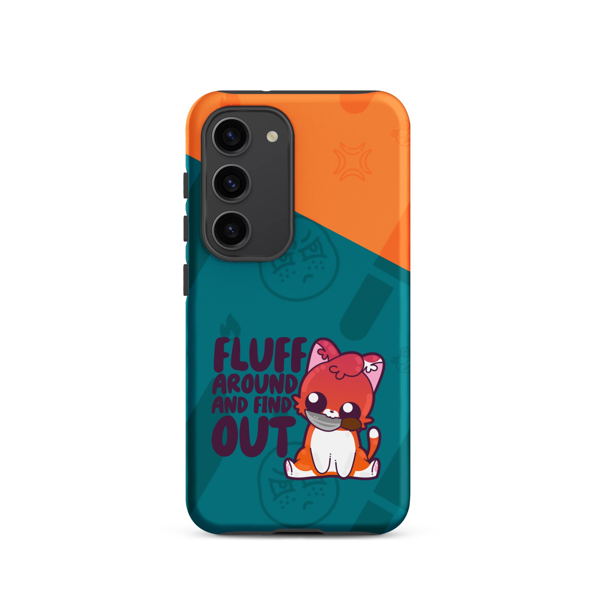 FLUFF AROUND W/BACKGROUND - Tough case for Samsung®