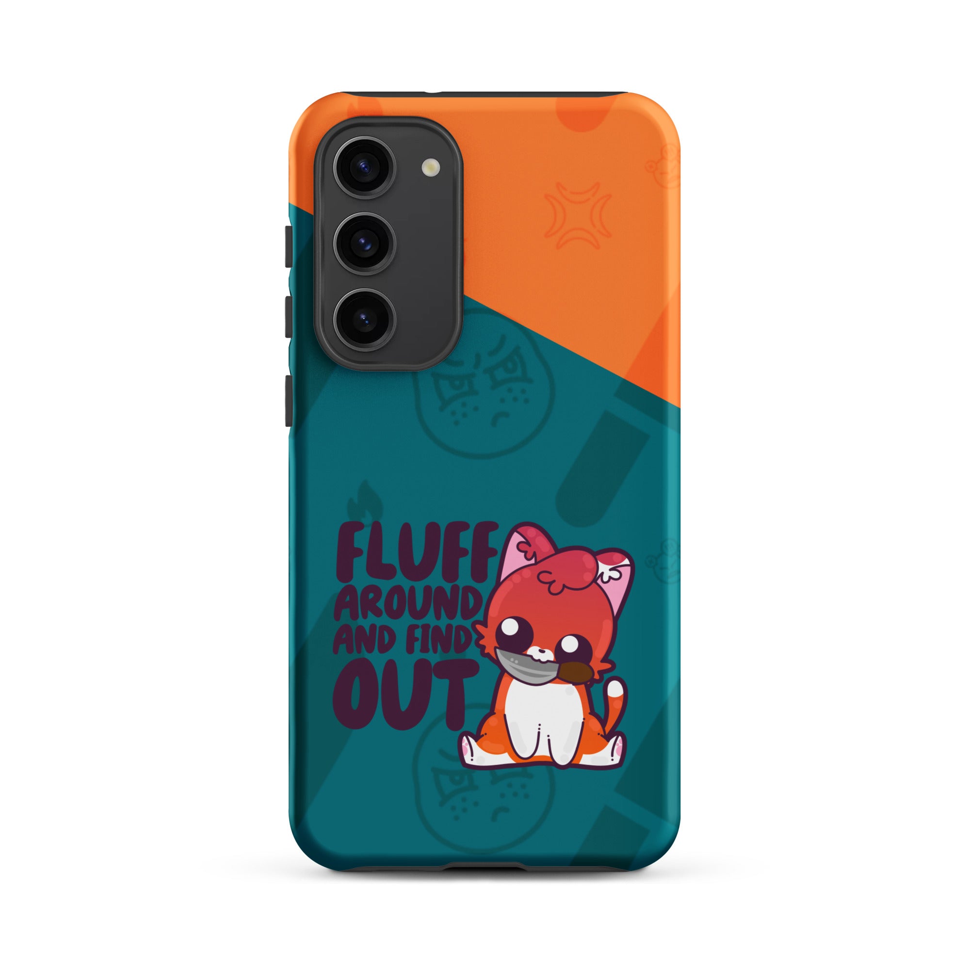 FLUFF AROUND W/BACKGROUND - Tough case for Samsung®