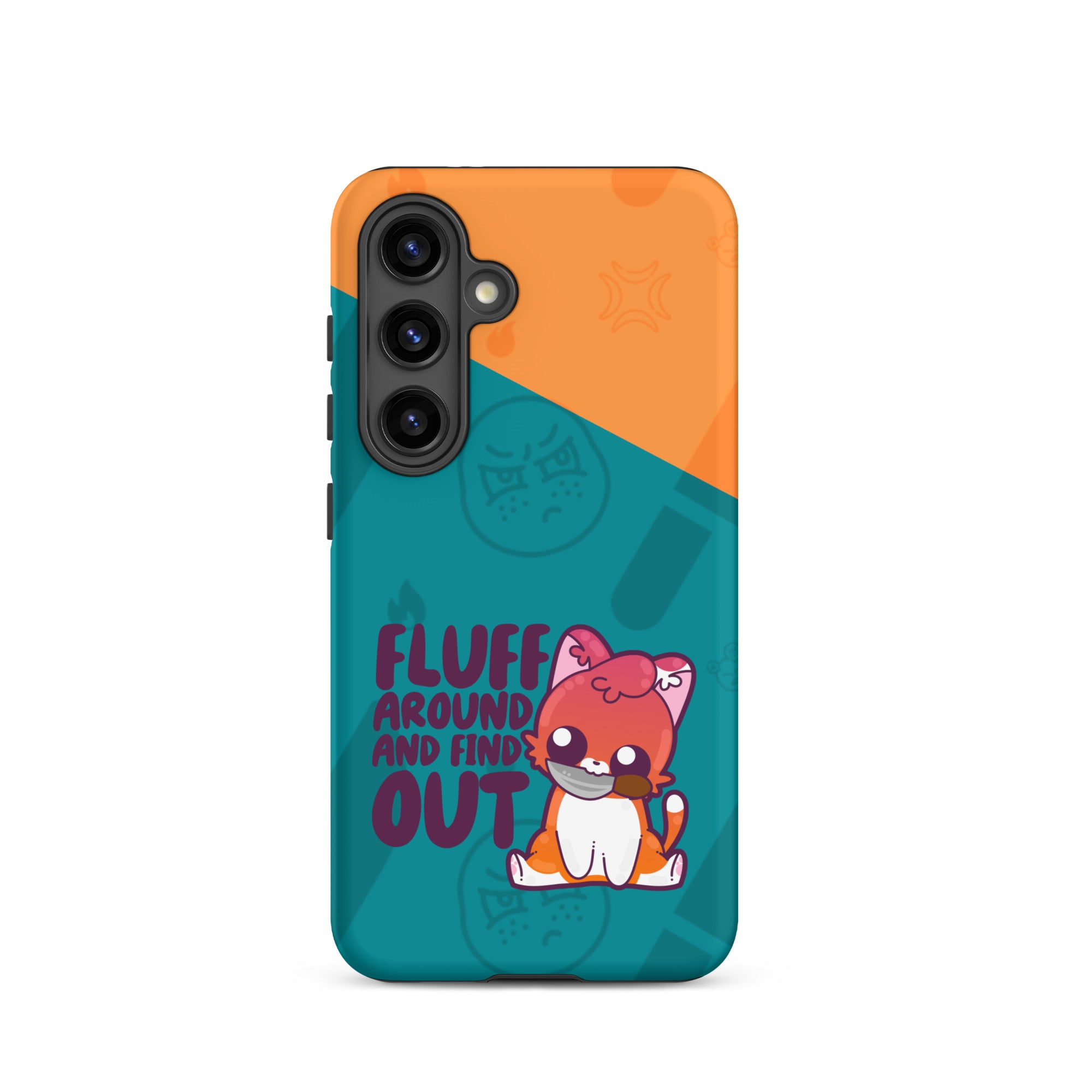 FLUFF AROUND W/BACKGROUND - Tough case for Samsung®