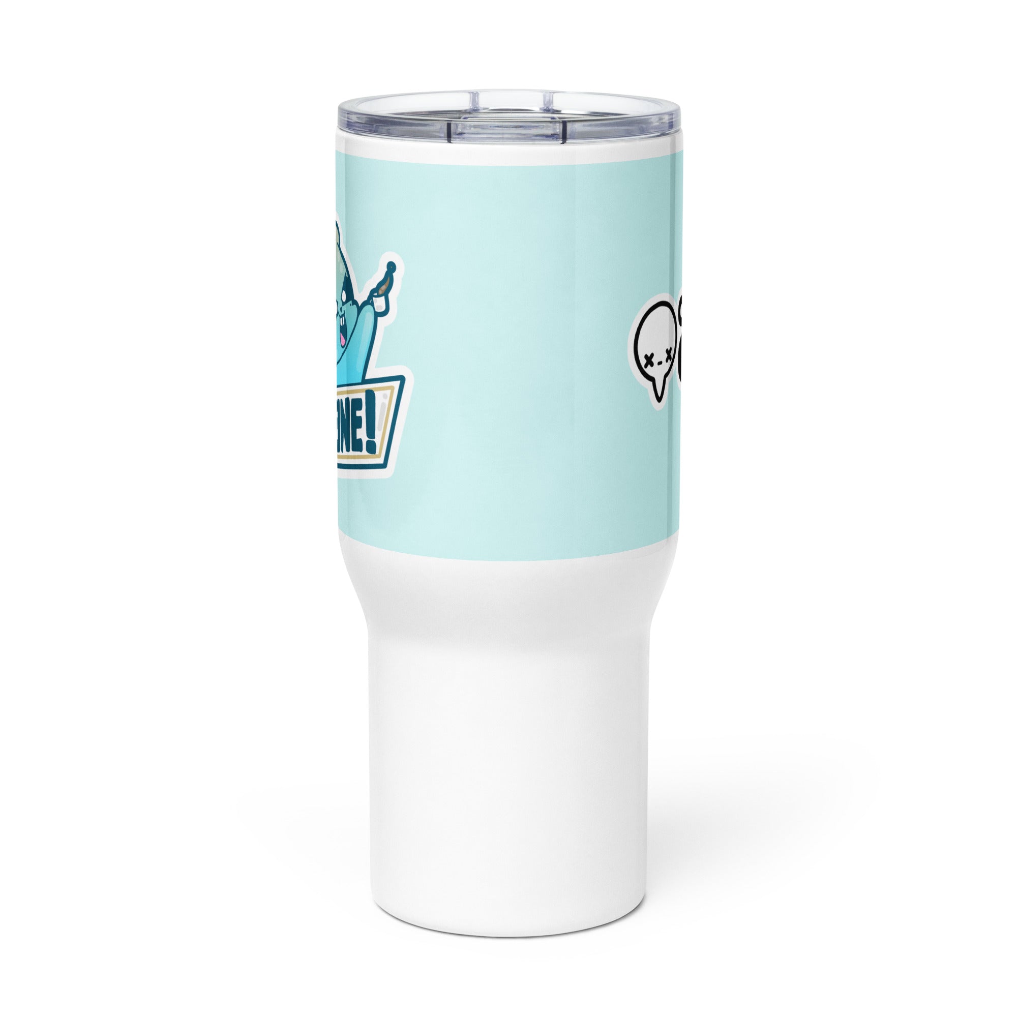 CAFFEINE - 25 oz Travel Mug - ChubbleGumLLC