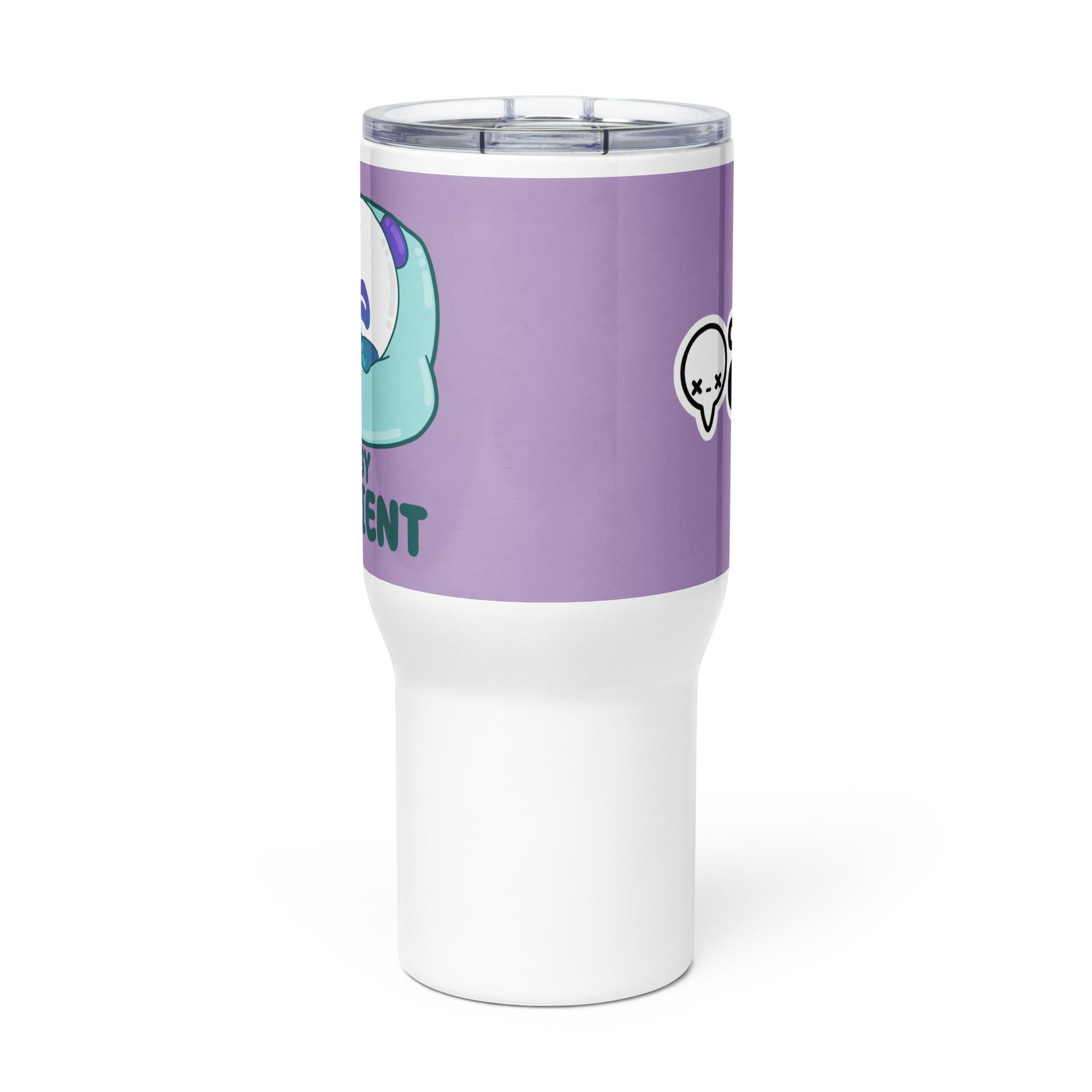 IM NOT LAZY - Travel Mug - ChubbleGumLLC