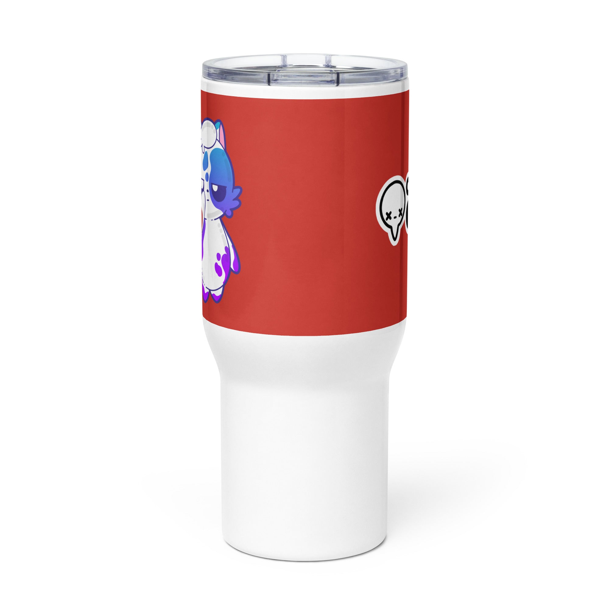 TALK TO THE HAND - Travel Mug - ChubbleGumLLC