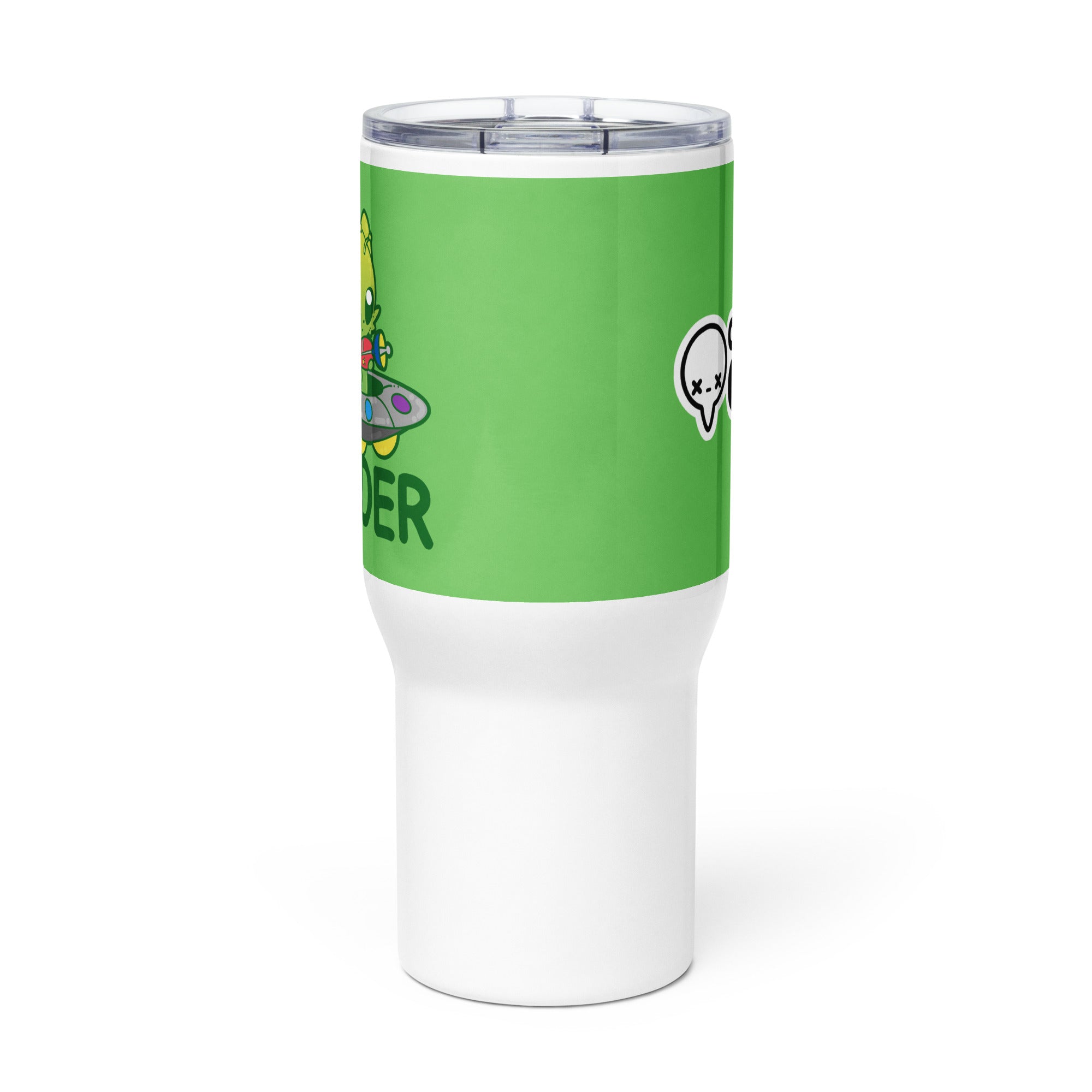 TAKE ME TO UOUR LEADER - 25 oz Travel Mug - ChubbleGumLLC