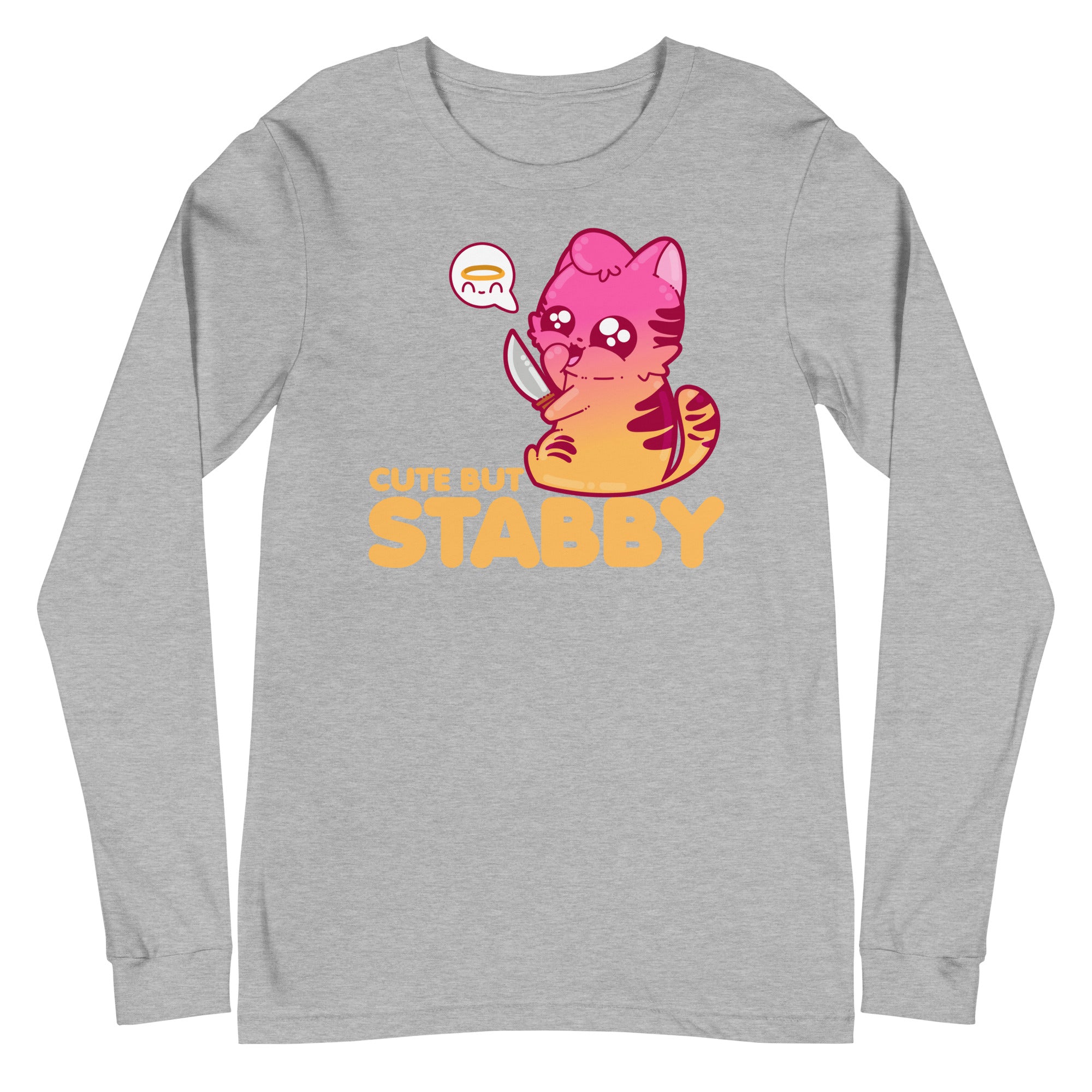 CUTE BUT STABBY - Long Sleeve Tee - ChubbleGumLLC