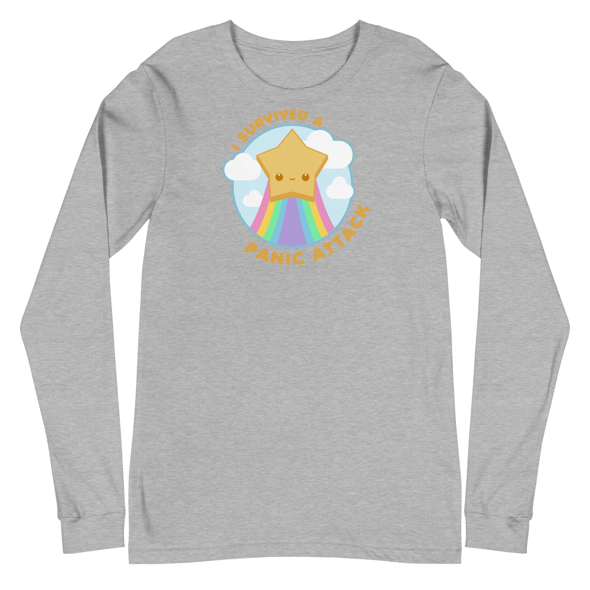 I SURVIVED A PANIC ATTACK - Long Sleeve Tee - ChubbleGumLLC