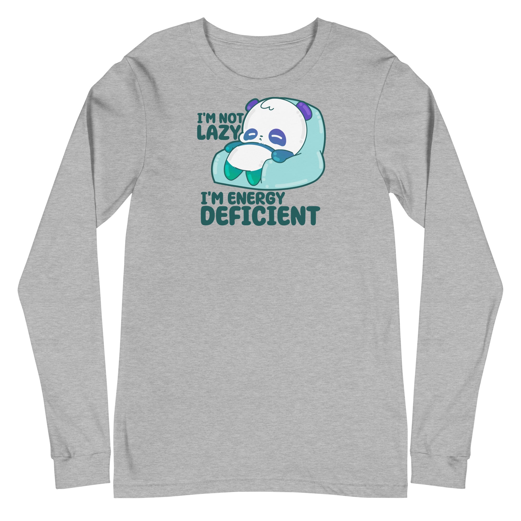 IM NOT LAZY - Long Sleeve Tee - ChubbleGumLLC