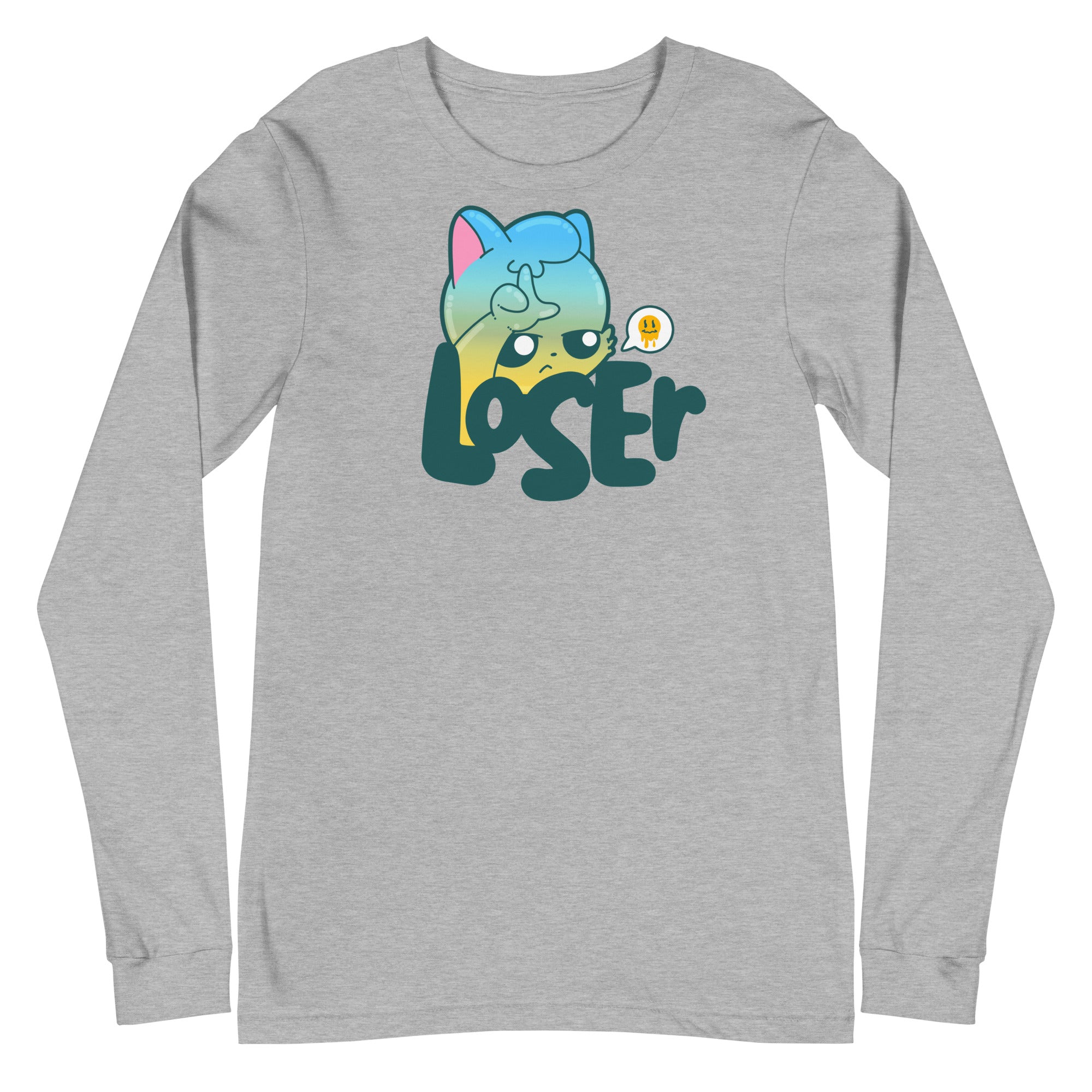 LOSER - Long Sleeve Tee - ChubbleGumLLC