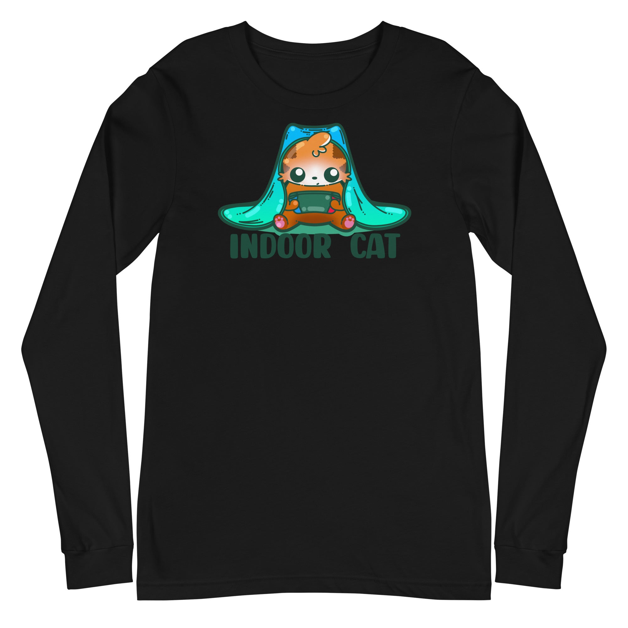 INDOOR CAT - Long Sleeve Tee - ChubbleGumLLC