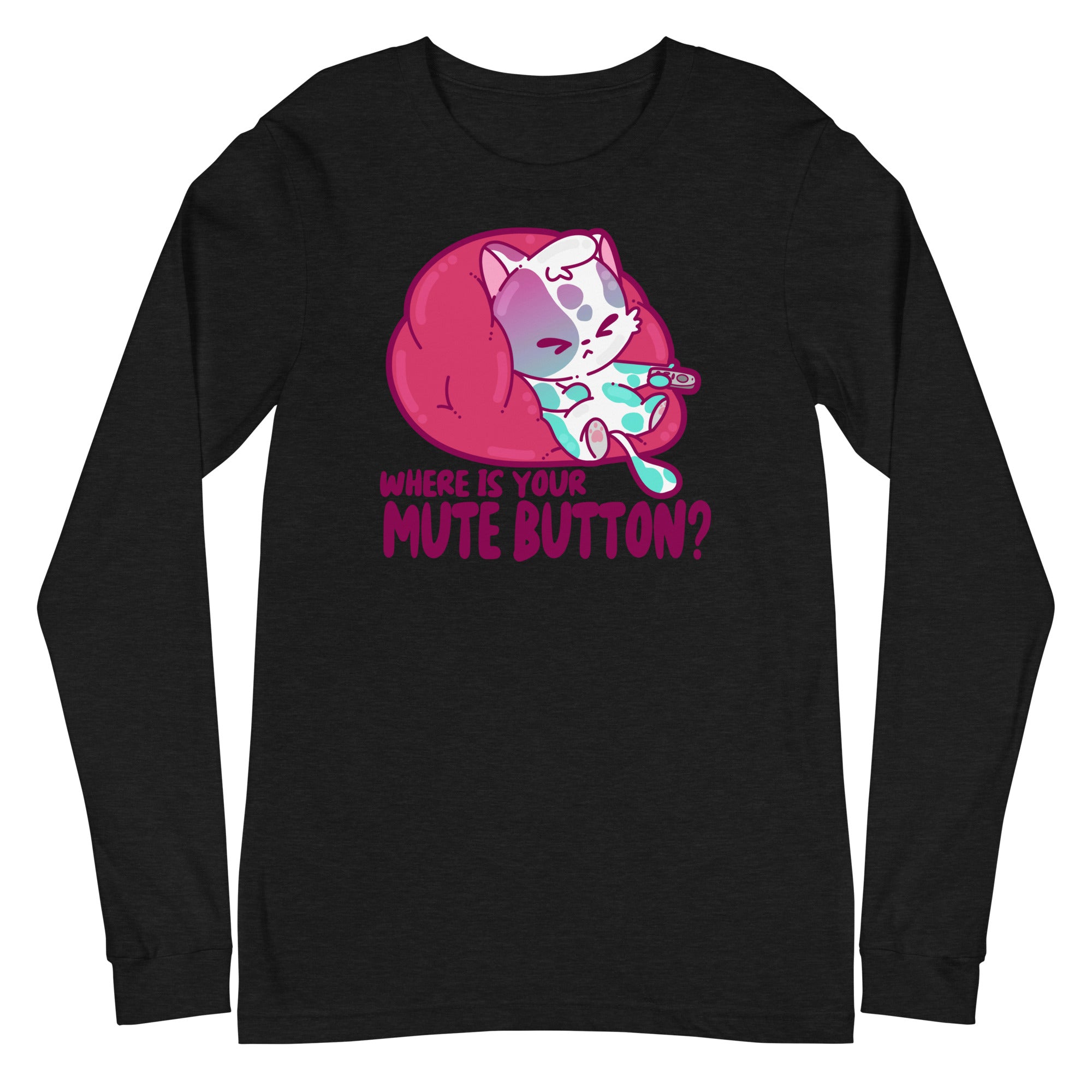 MUTE BUTTON - Long Sleeve Tee
