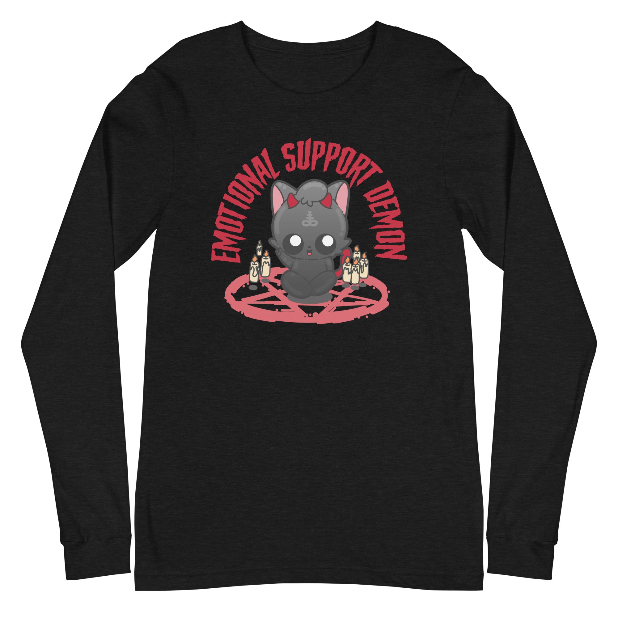 EMOTIONAL SUPPORT DEMON - Long Sleeve Tee