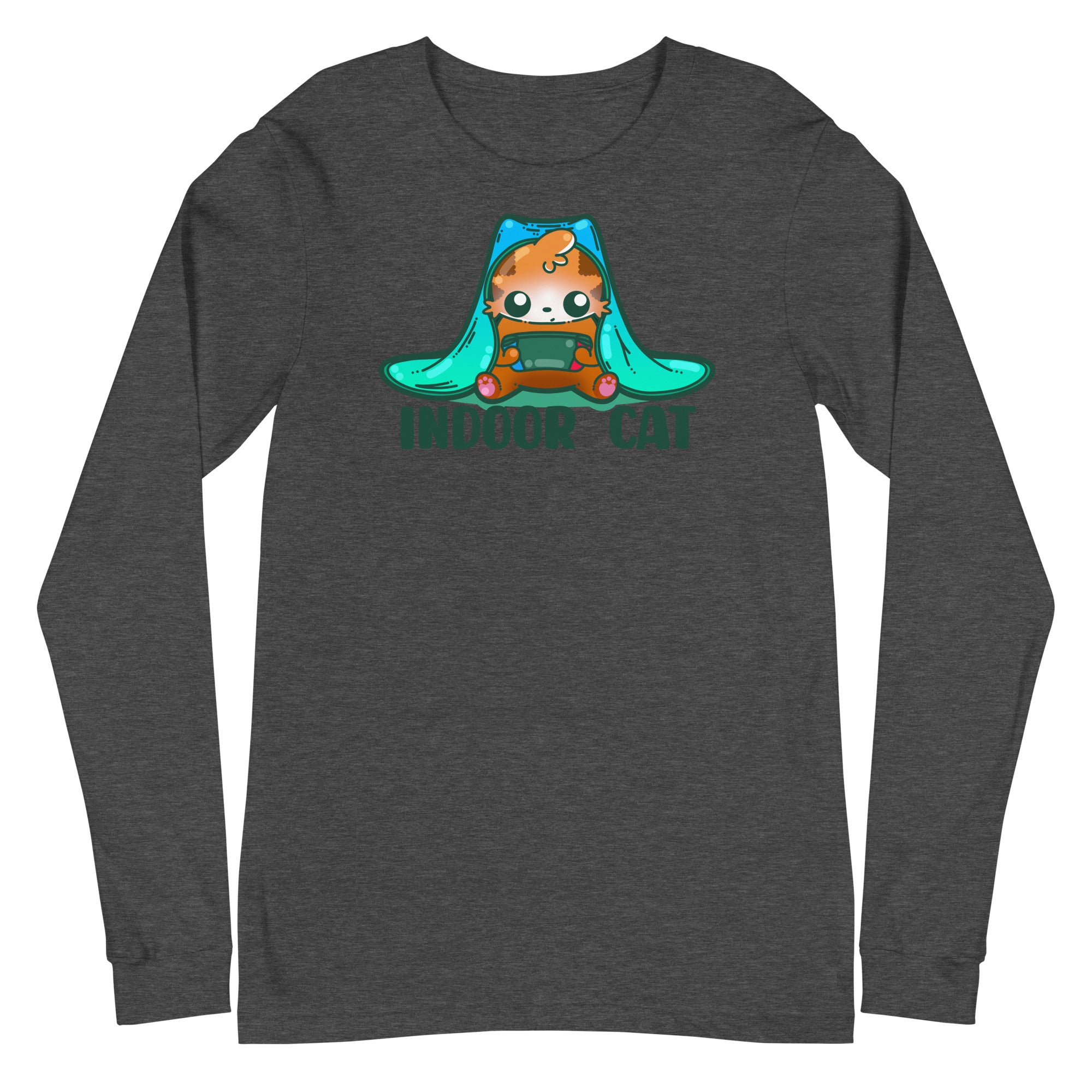 INDOOR CAT - Long Sleeve Tee - ChubbleGumLLC