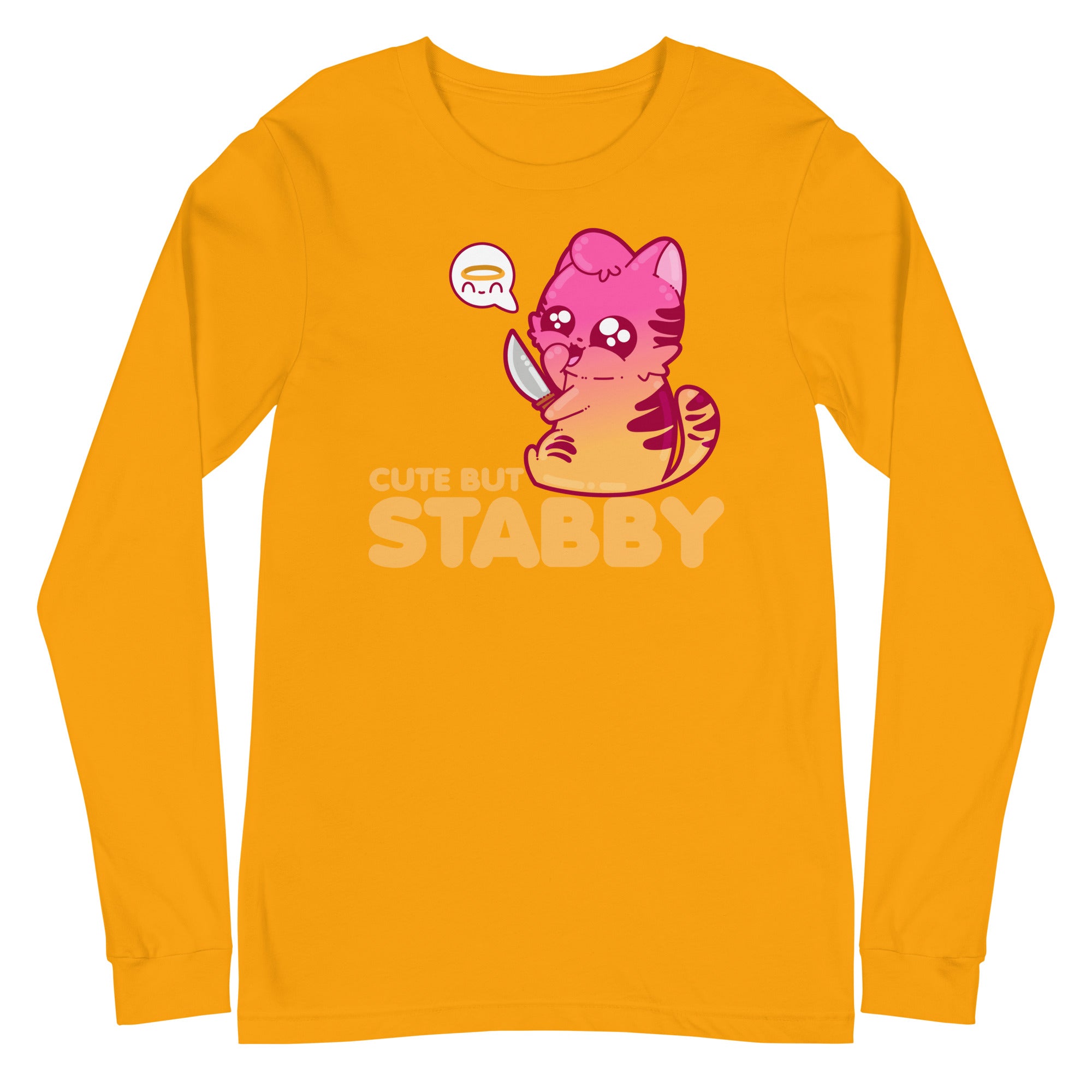 CUTE BUT STABBY - Long Sleeve Tee - ChubbleGumLLC
