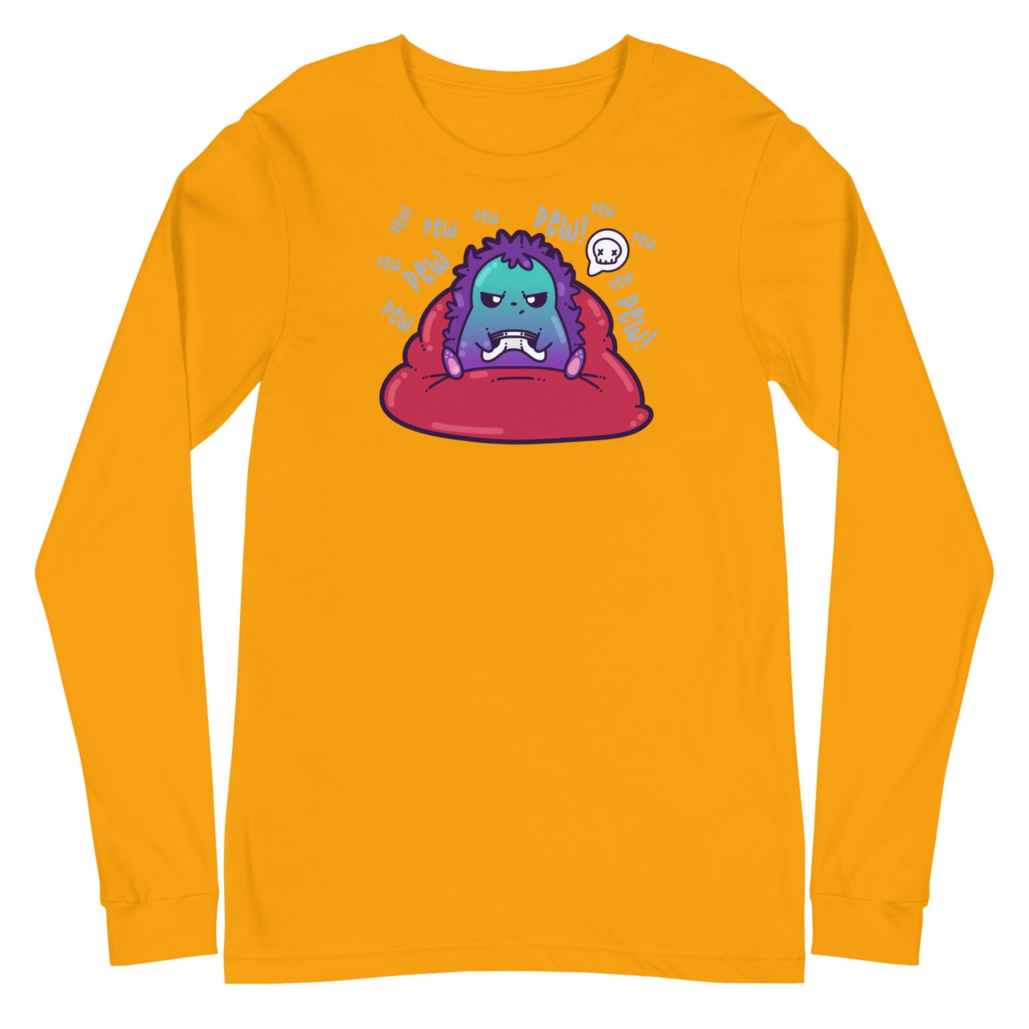PEW PEW PEW - Long Sleeve Tee - ChubbleGumLLC