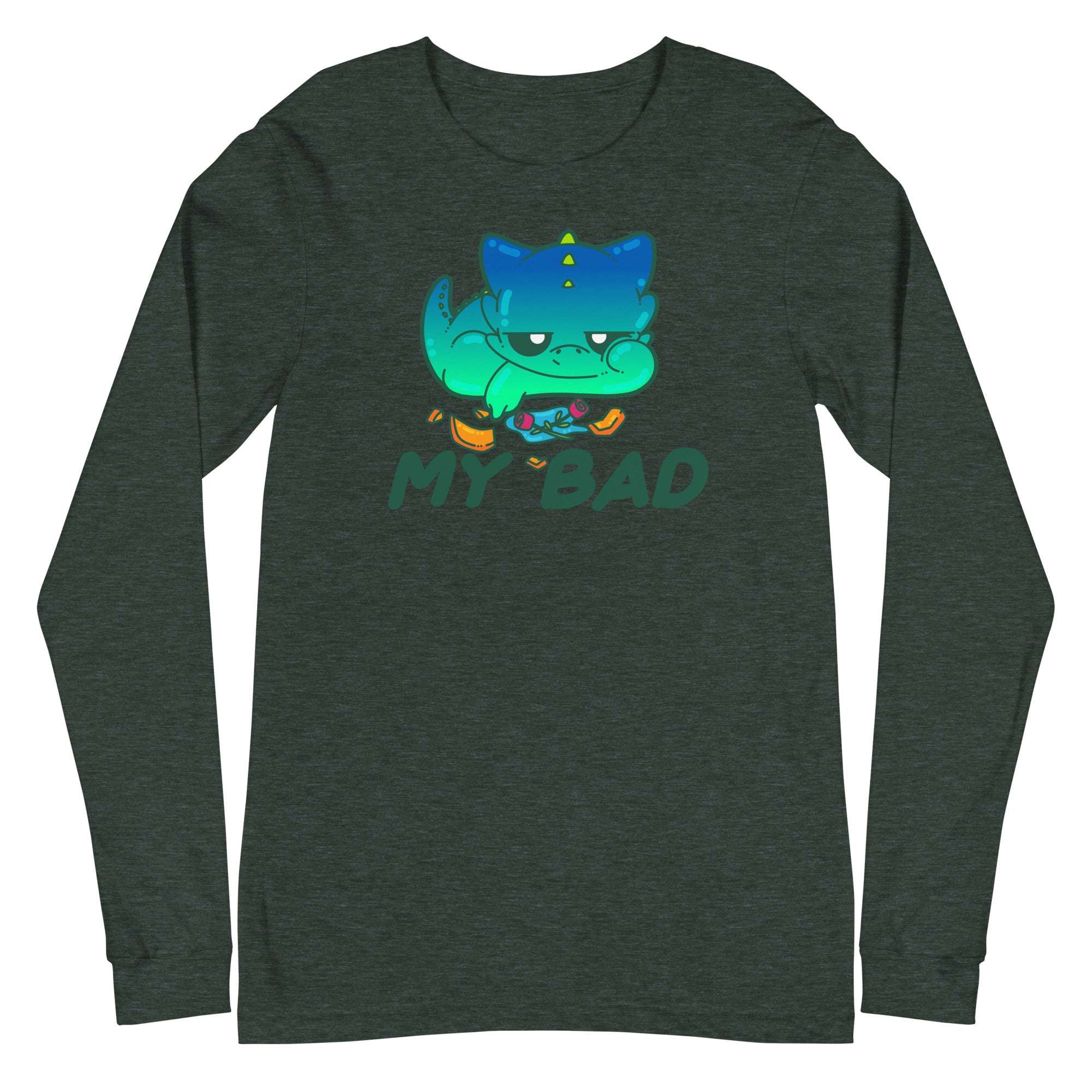 MY BAD - Long Sleeve Tee - ChubbleGumLLC