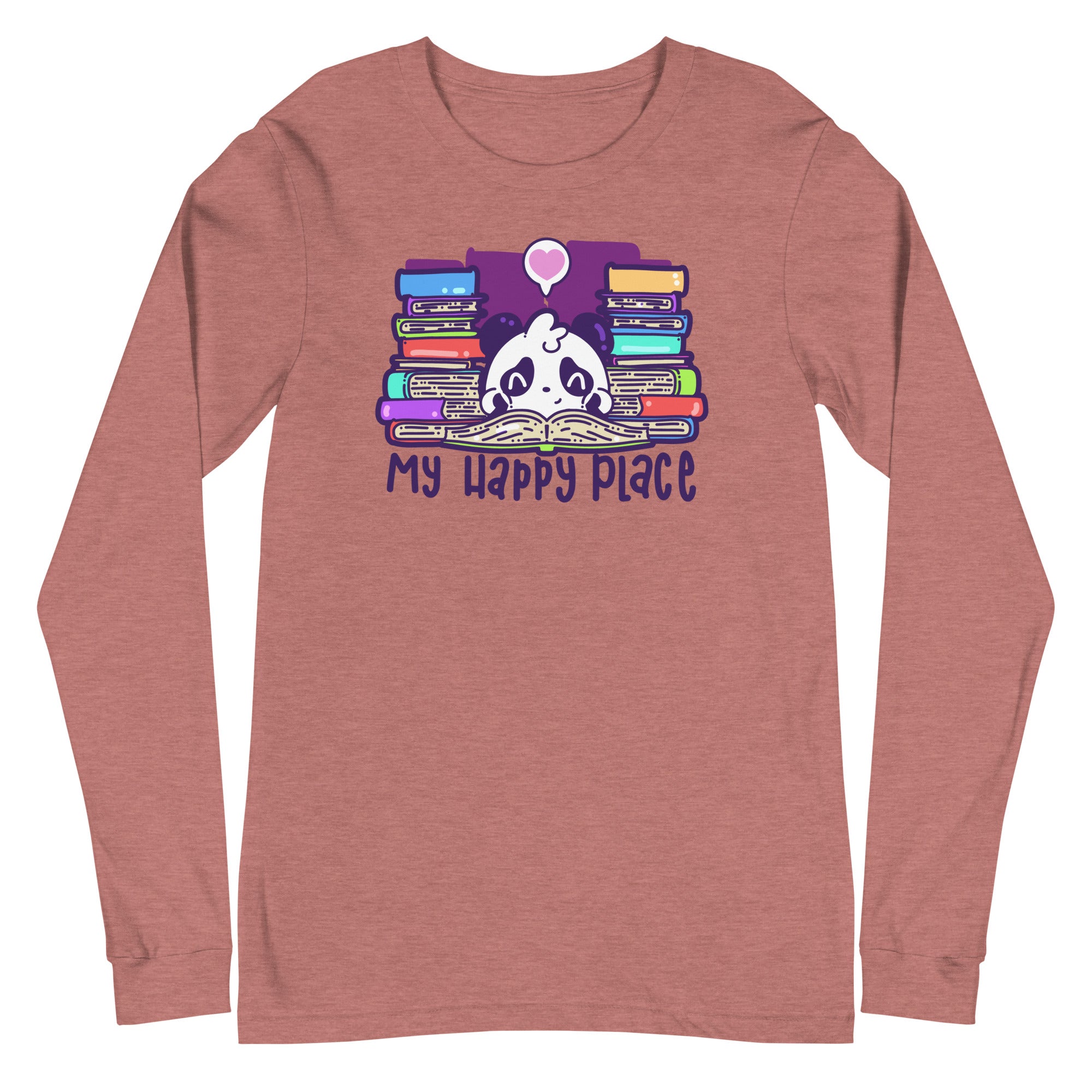 MY HAPPY PLACE - Long Sleeve Tee - ChubbleGumLLC