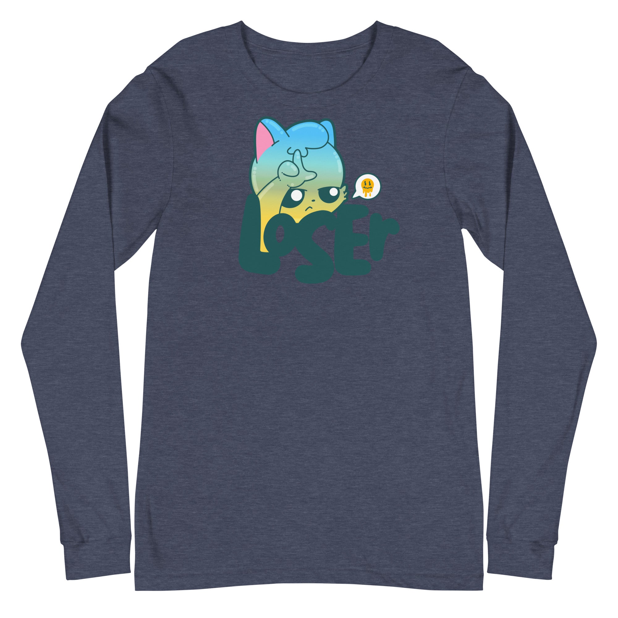 LOSER - Long Sleeve Tee - ChubbleGumLLC