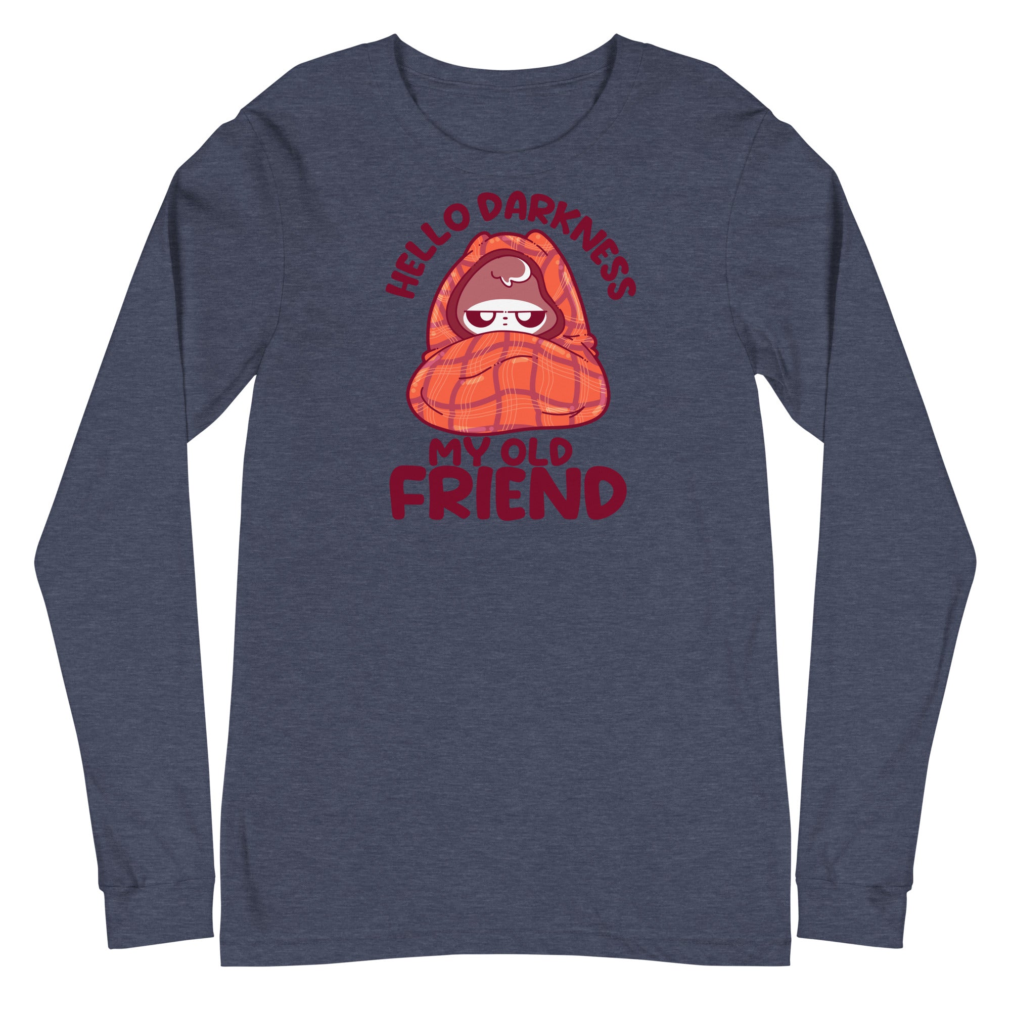 HELLO DARKNESS - Long Sleeve Tee - ChubbleGumLLC