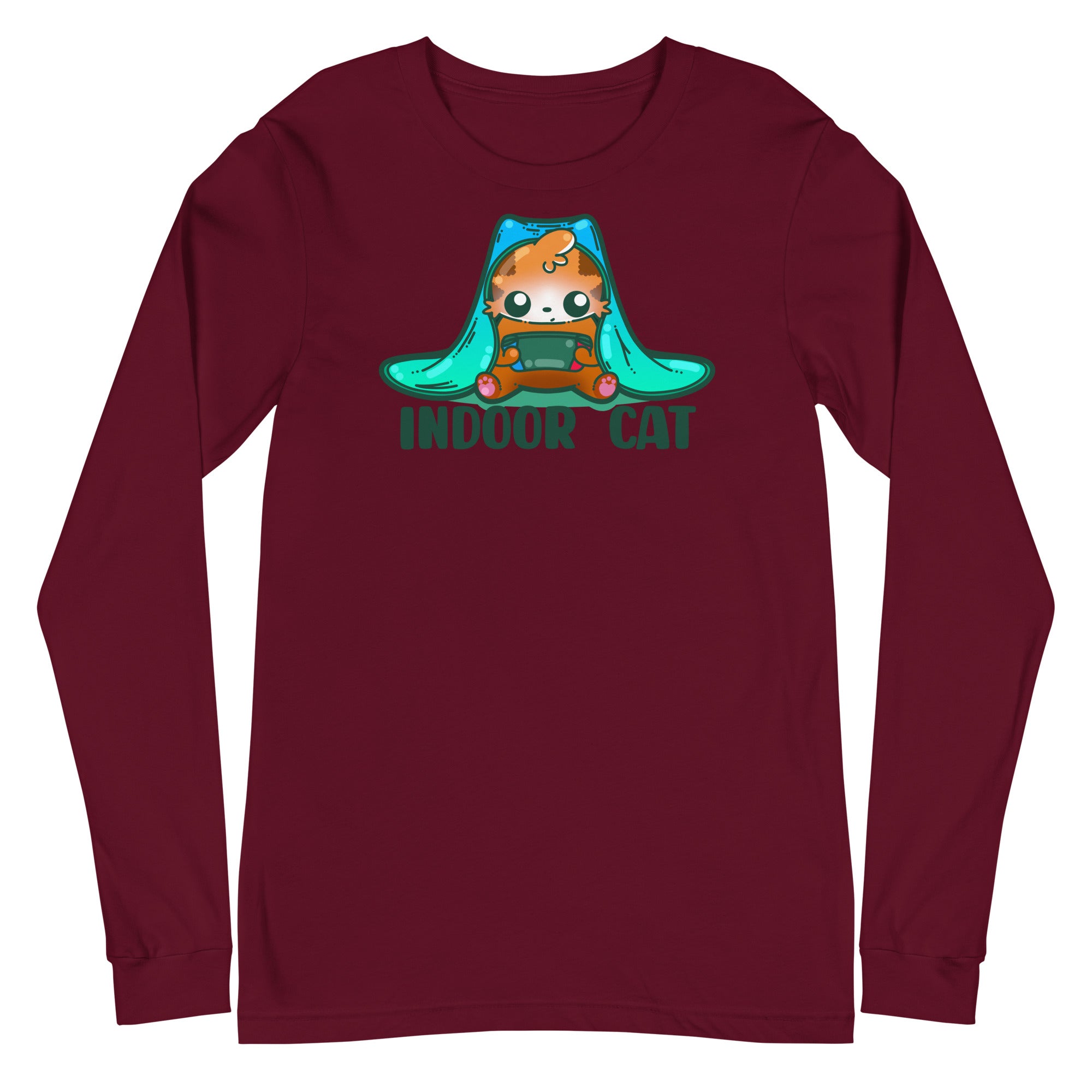 INDOOR CAT - Long Sleeve Tee - ChubbleGumLLC