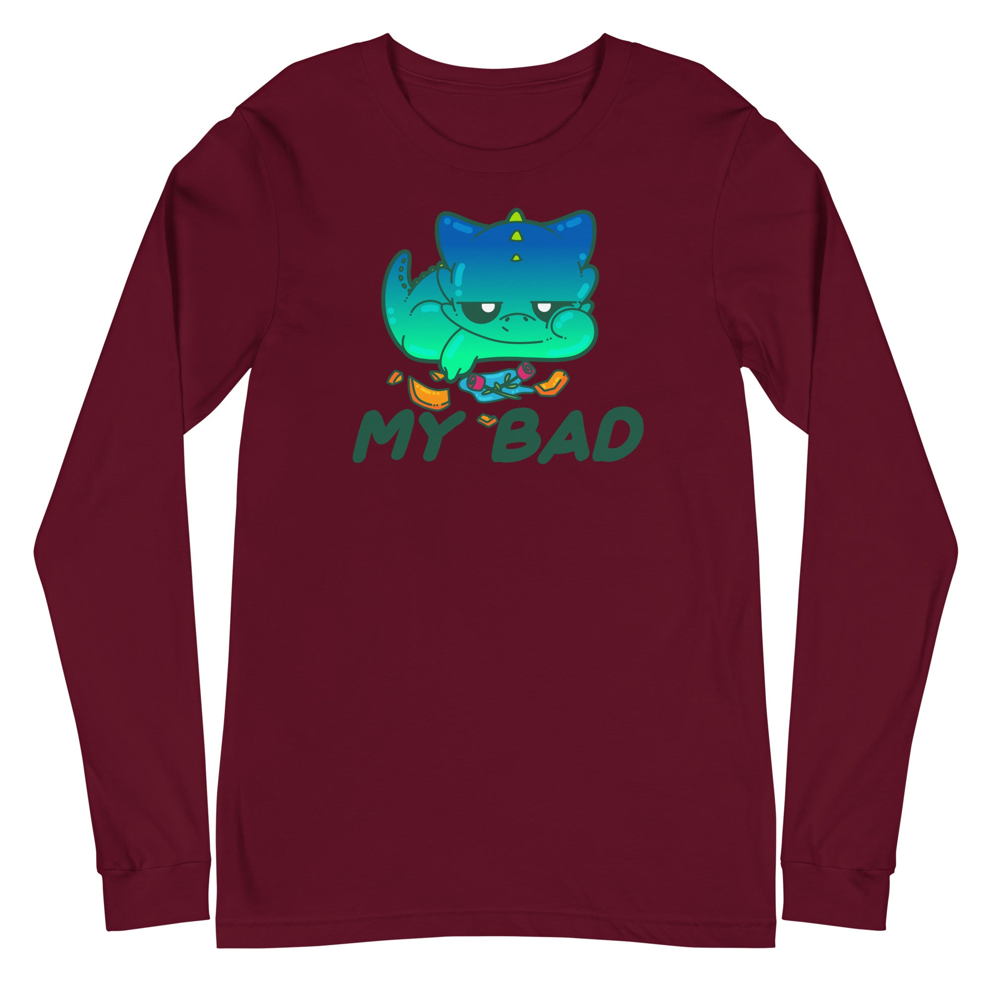 MY BAD - Long Sleeve Tee - ChubbleGumLLC