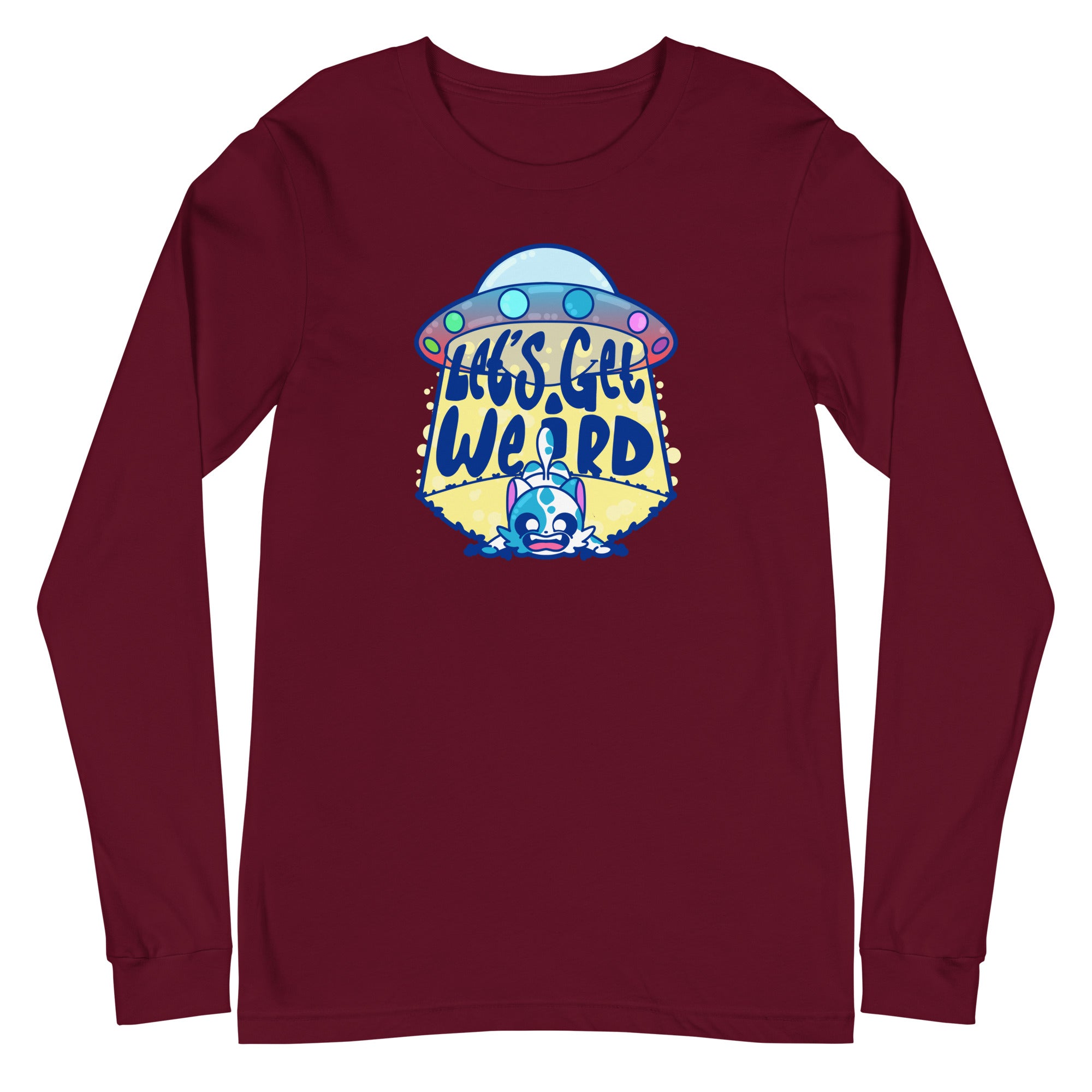 LETS GET WEIRD - Long Sleeve Tee - ChubbleGumLLC
