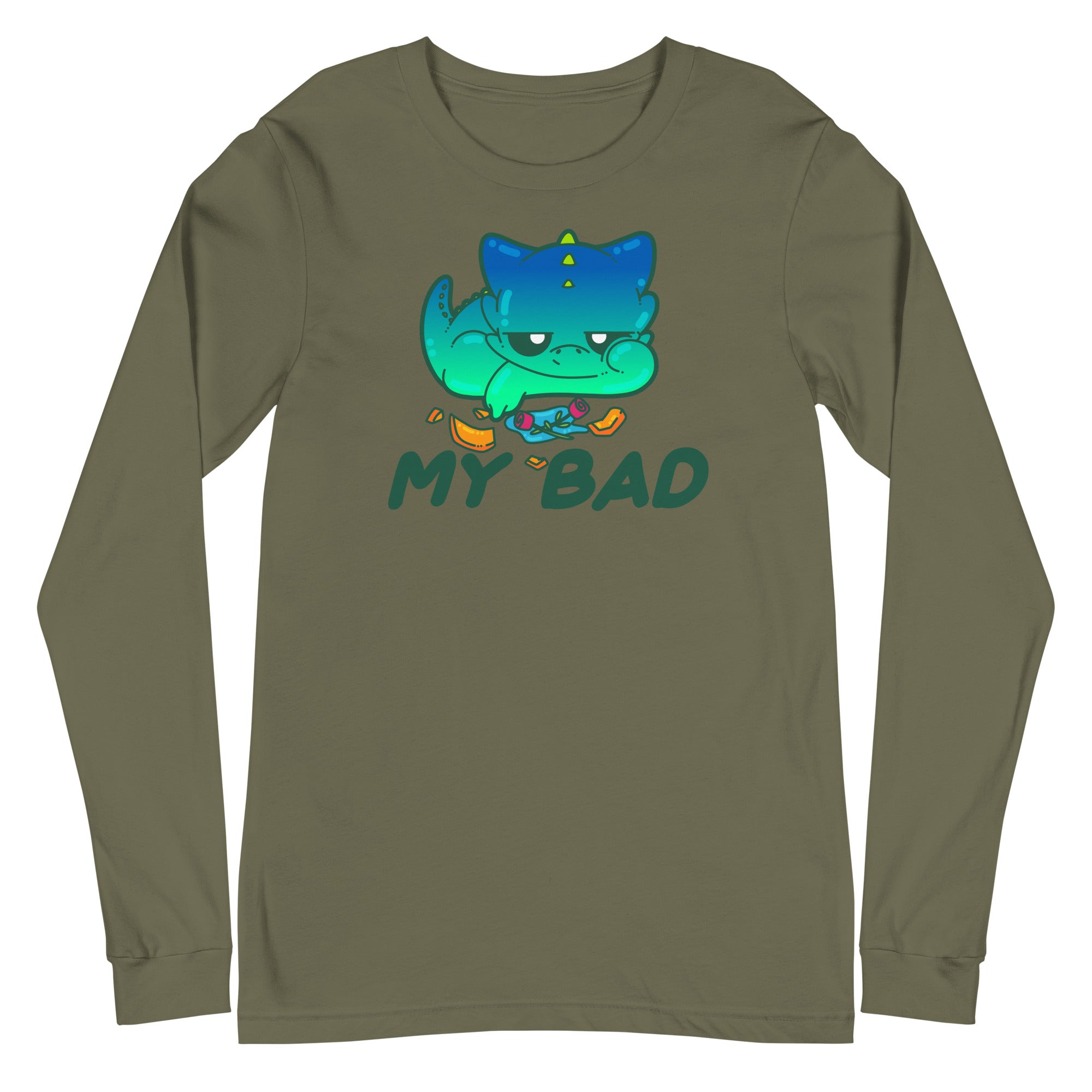 MY BAD - Long Sleeve Tee - ChubbleGumLLC