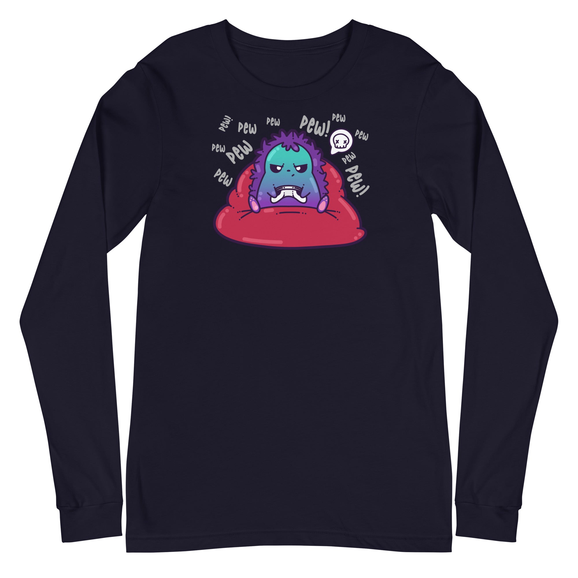 PEW PEW PEW - Long Sleeve Tee - ChubbleGumLLC