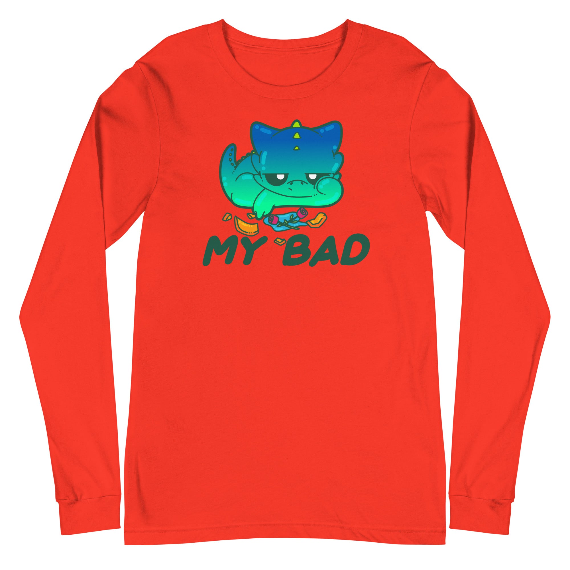 MY BAD - Long Sleeve Tee - ChubbleGumLLC