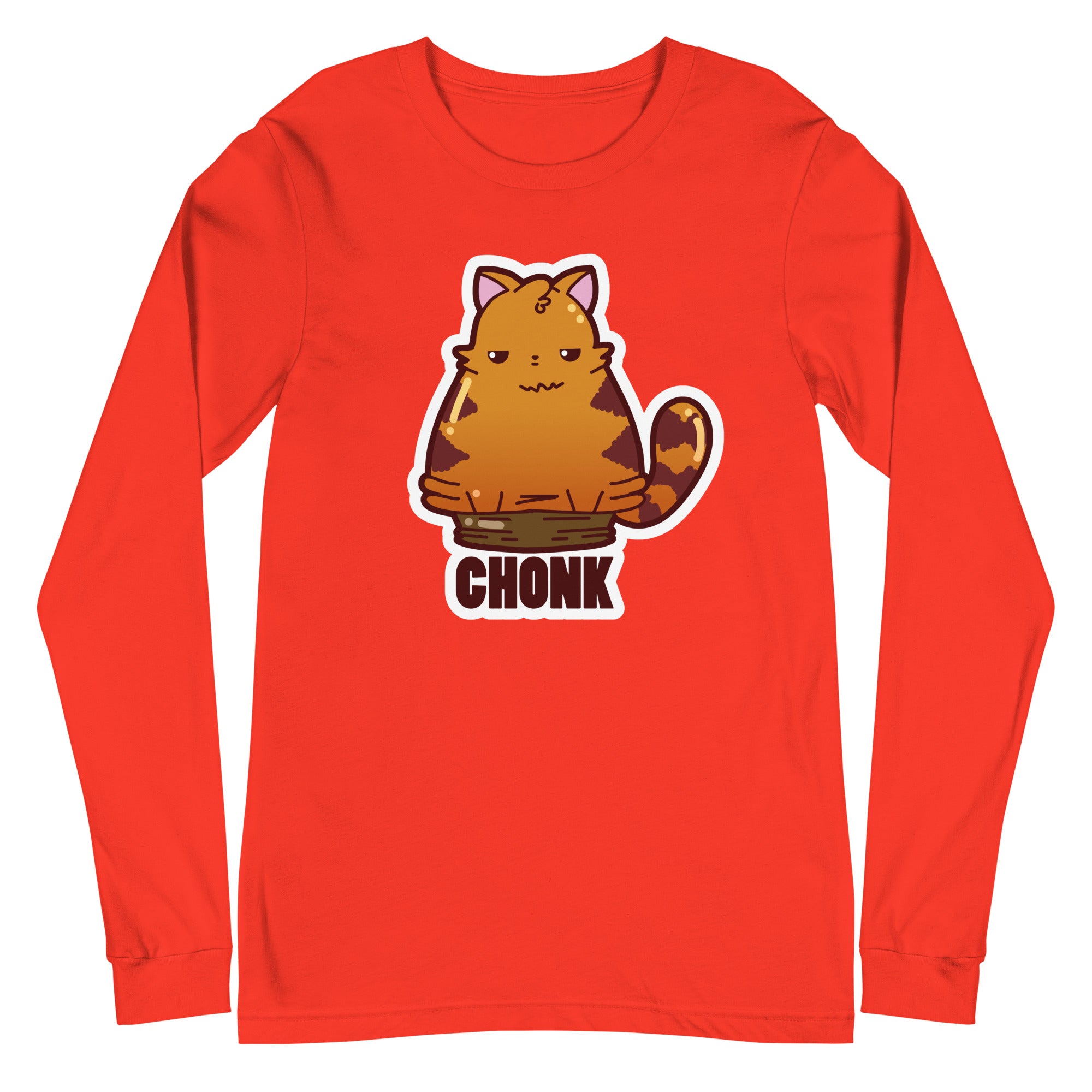CHONK - Long Sleeve Tee - ChubbleGumLLC