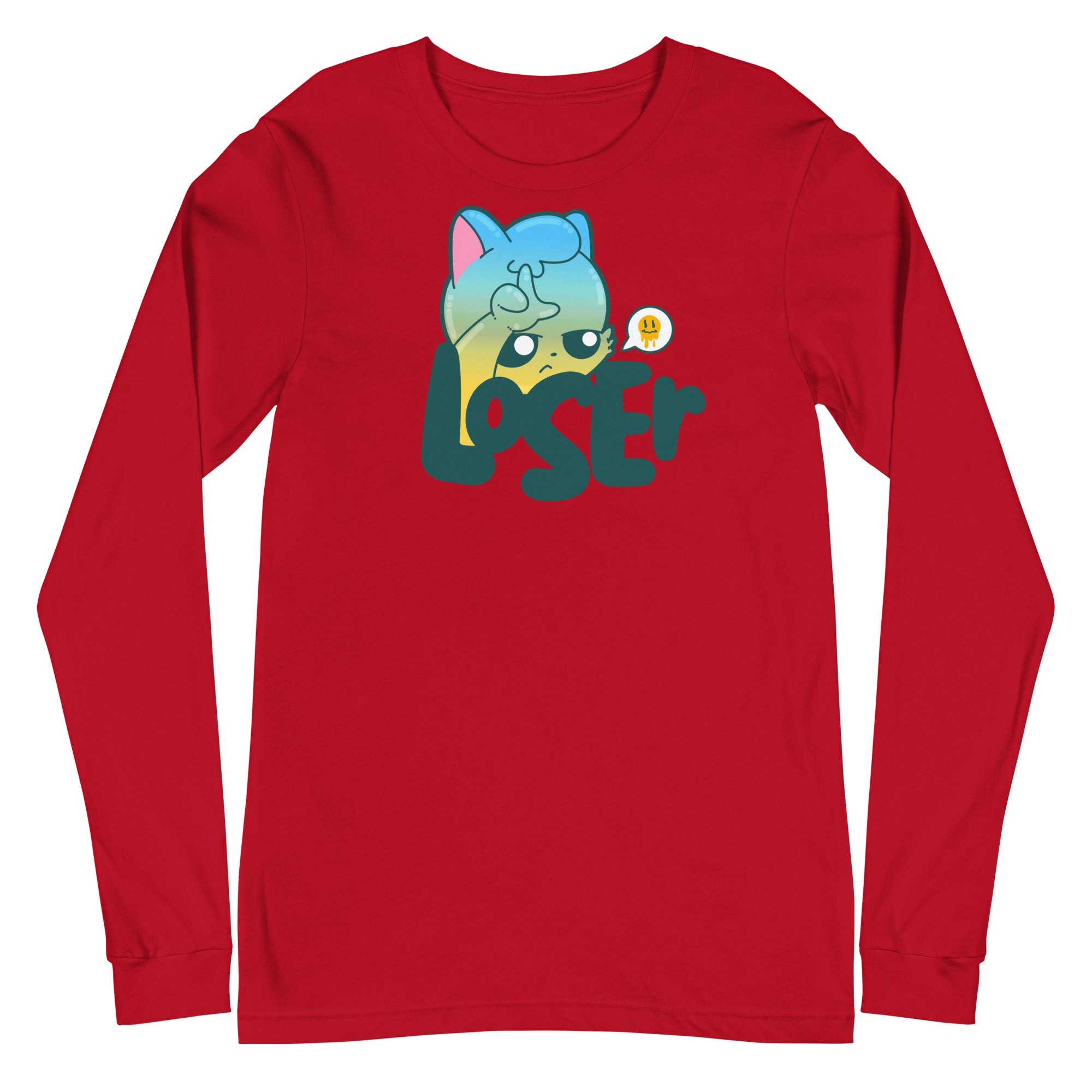 LOSER - Long Sleeve Tee - ChubbleGumLLC