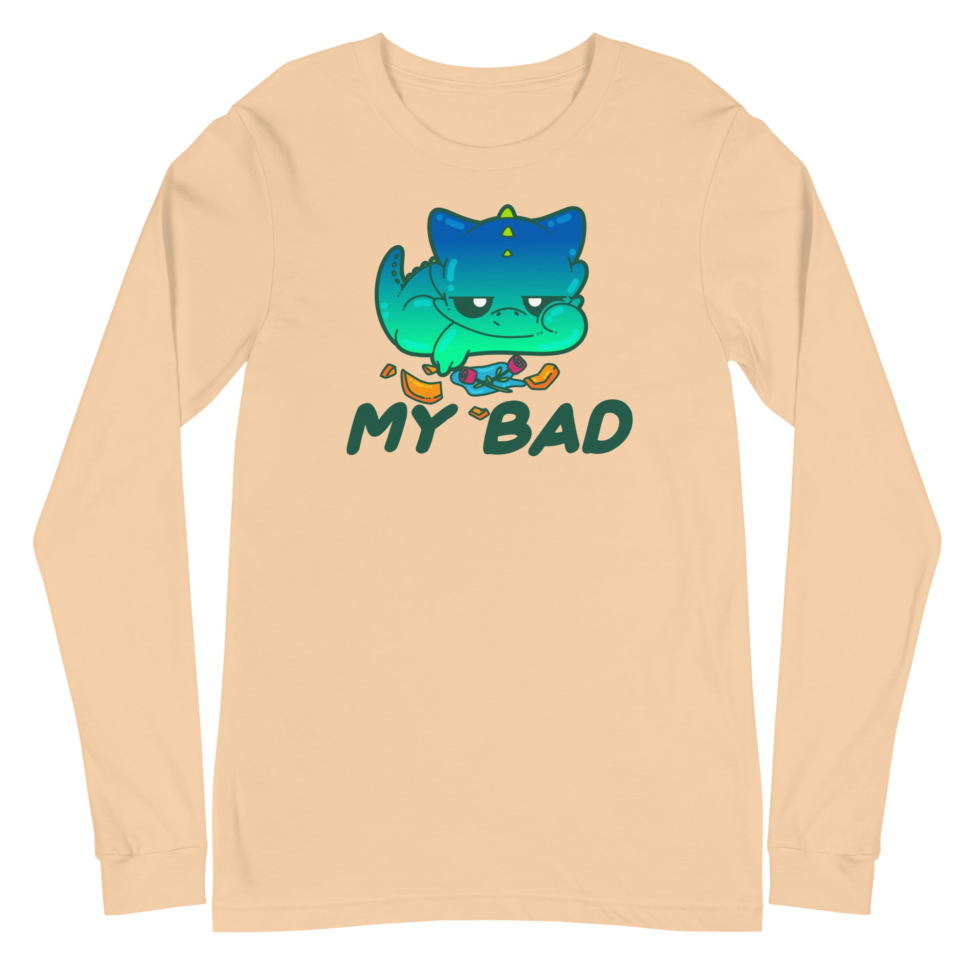MY BAD - Long Sleeve Tee - ChubbleGumLLC
