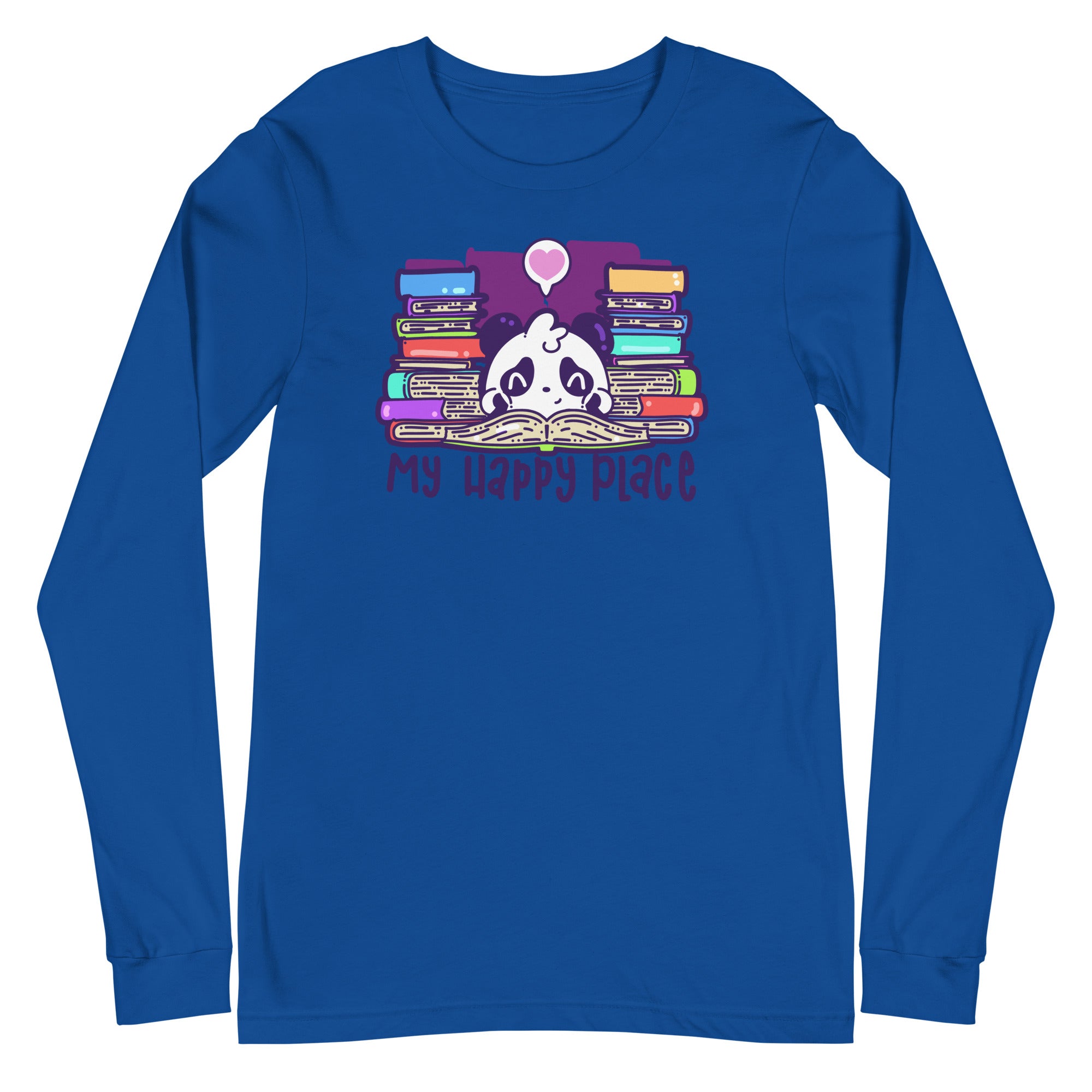 MY HAPPY PLACE - Long Sleeve Tee - ChubbleGumLLC