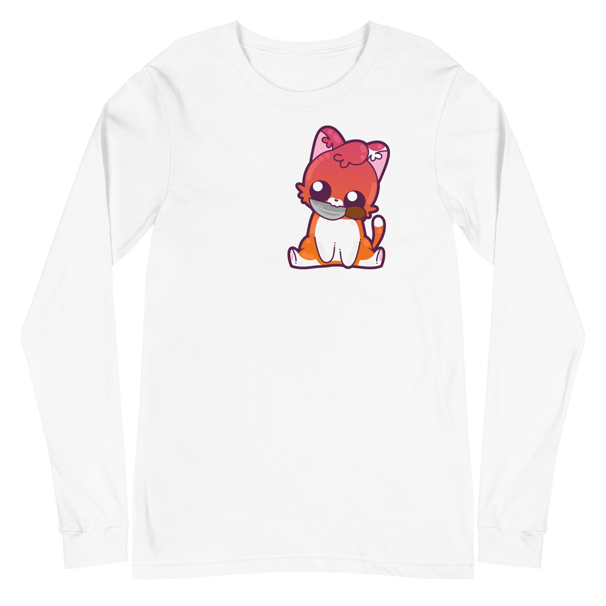 FLUFF AROUND AND FIND OUT - Modified Long Sleeve Tee - ChubbleGumLLC