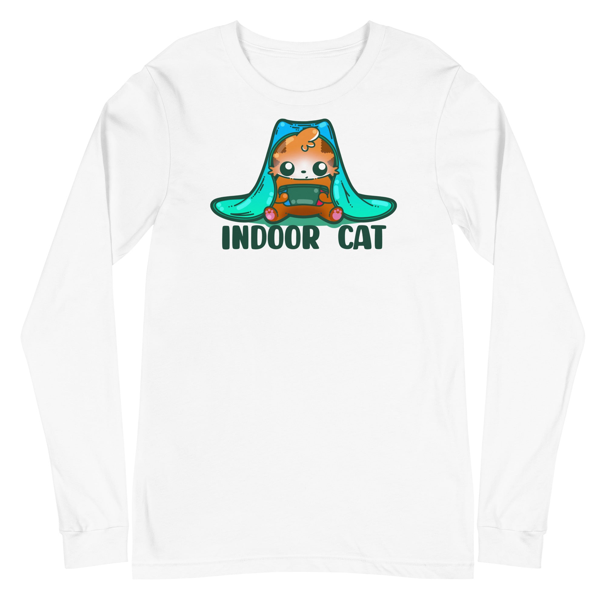 INDOOR CAT - Long Sleeve Tee - ChubbleGumLLC