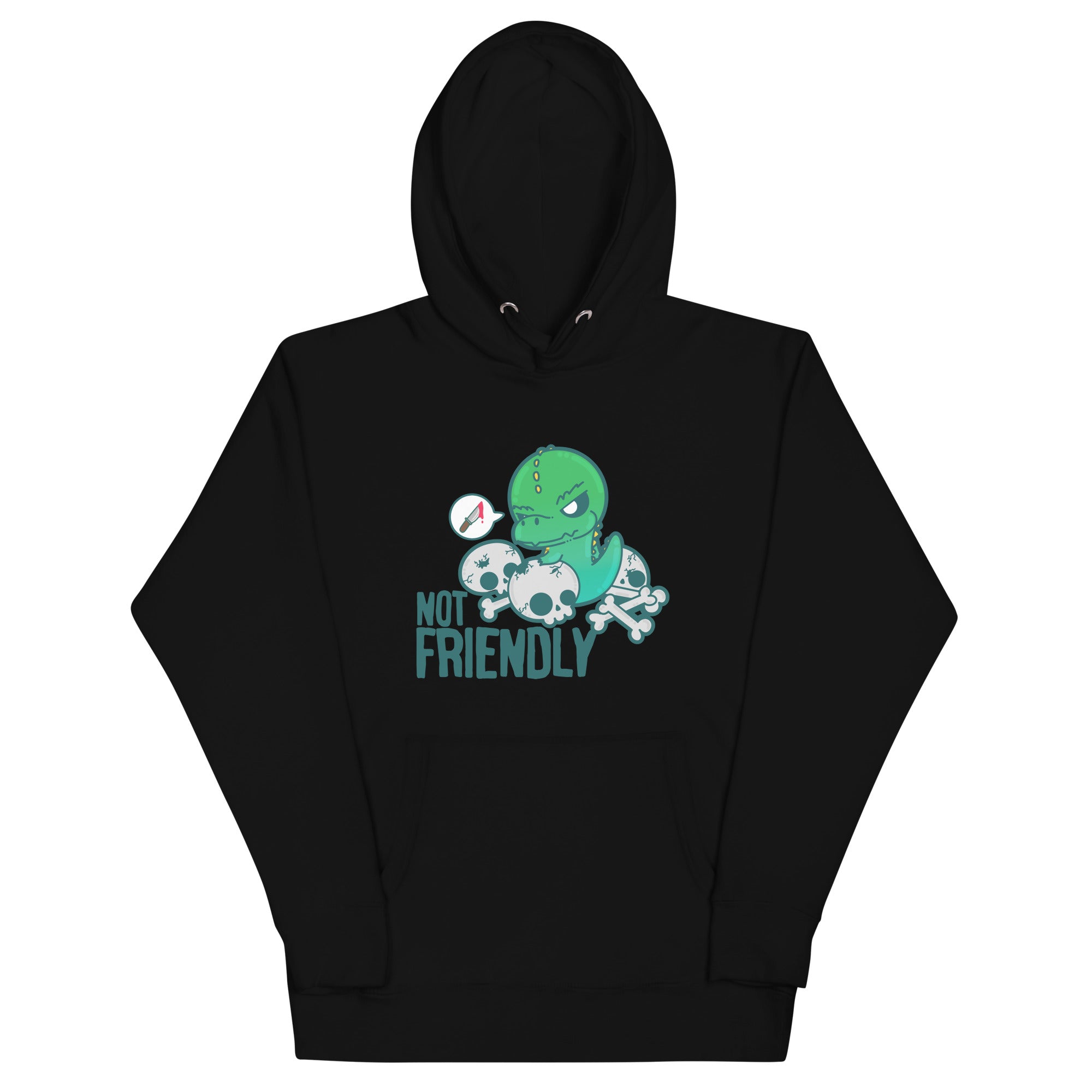 NOT FRIENDLY - Hoodie - ChubbleGumLLC