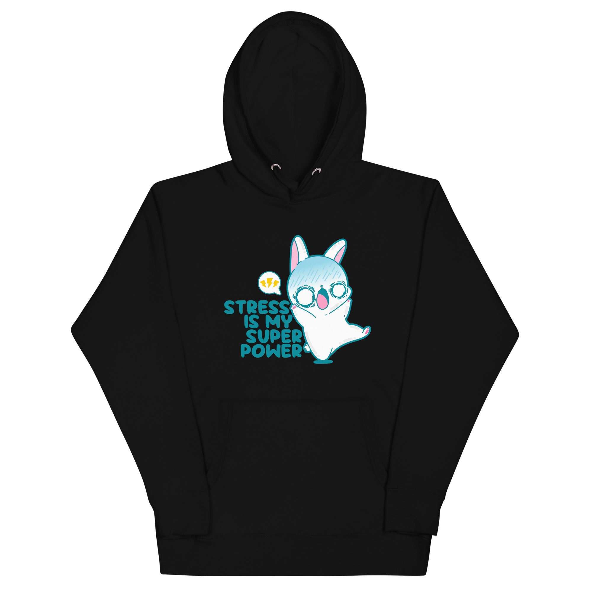 STRESS IS MY SUPERPOWER - Hoodie - ChubbleGumLLC