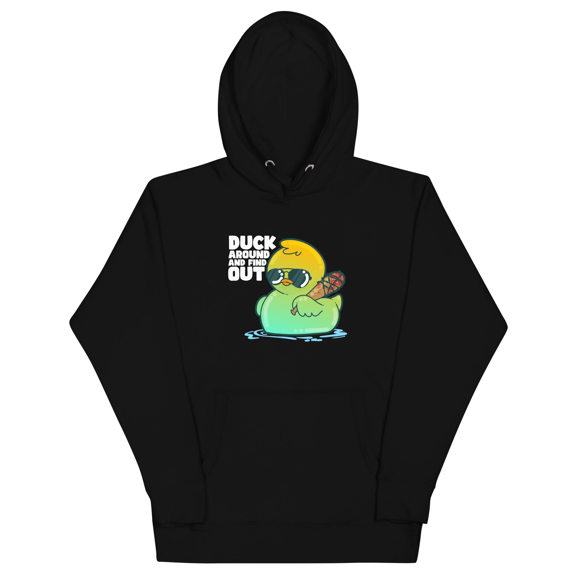 DUCK AROUND AND FIND OUT - Modded Hoodie - ChubbleGumLLC