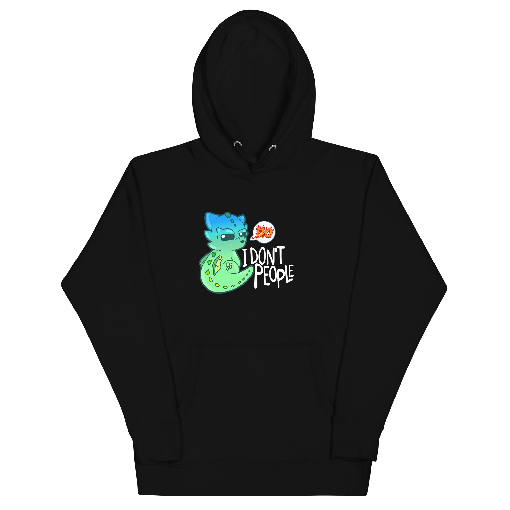 I DONT PEOPLE - Modded Hoodie - ChubbleGumLLC
