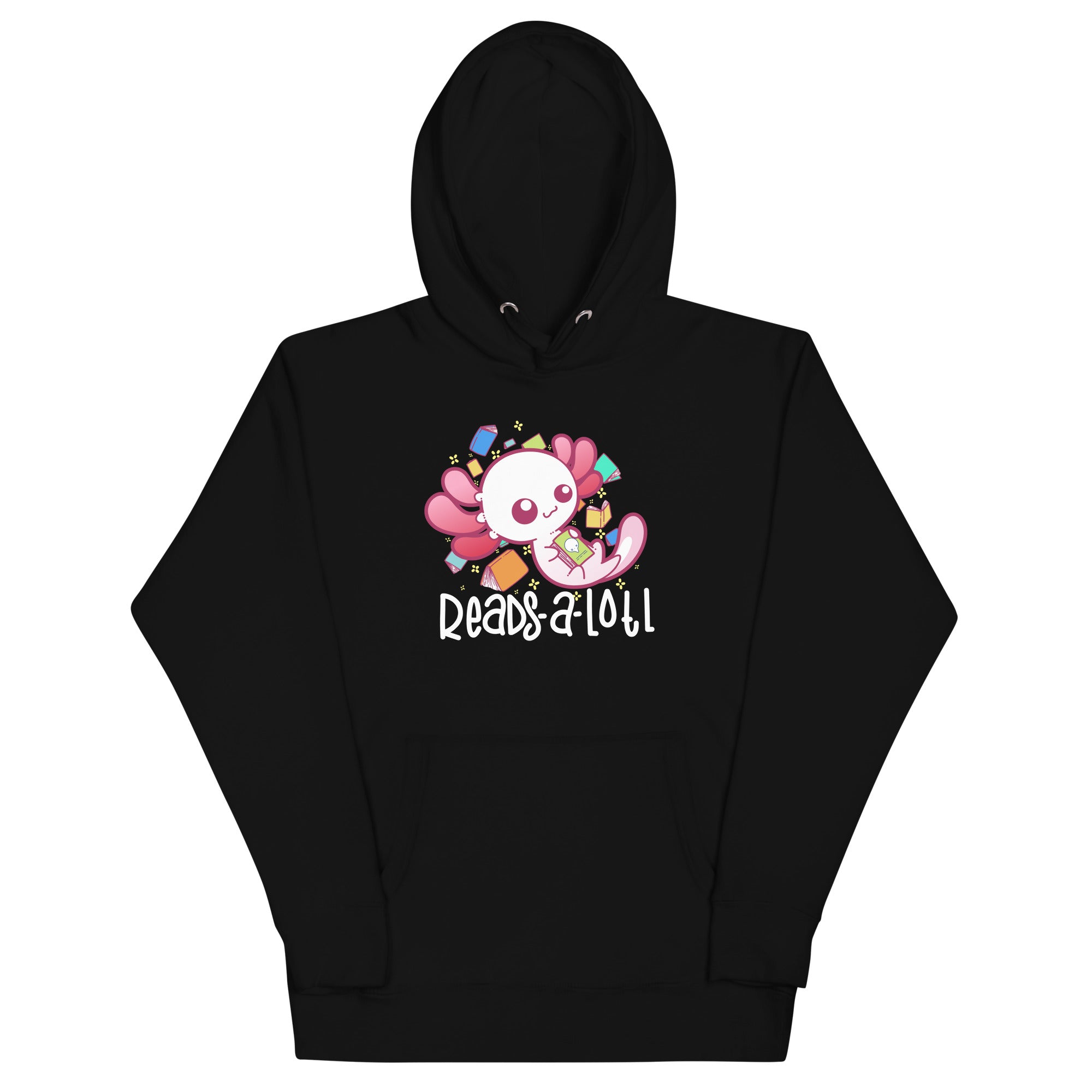 READS A LOTL - Modified Hoodie - ChubbleGumLLC